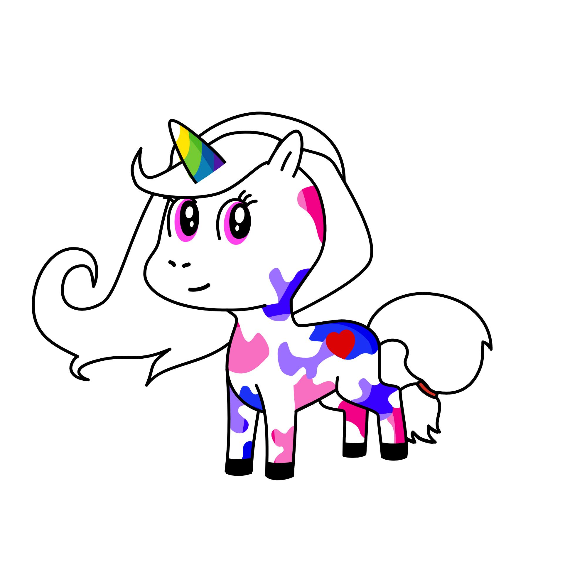 mia, the unicorn