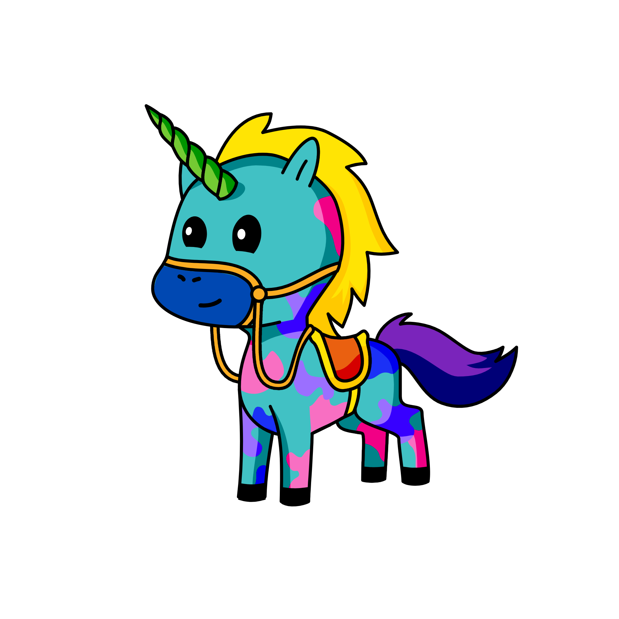 crystal, the unicorn