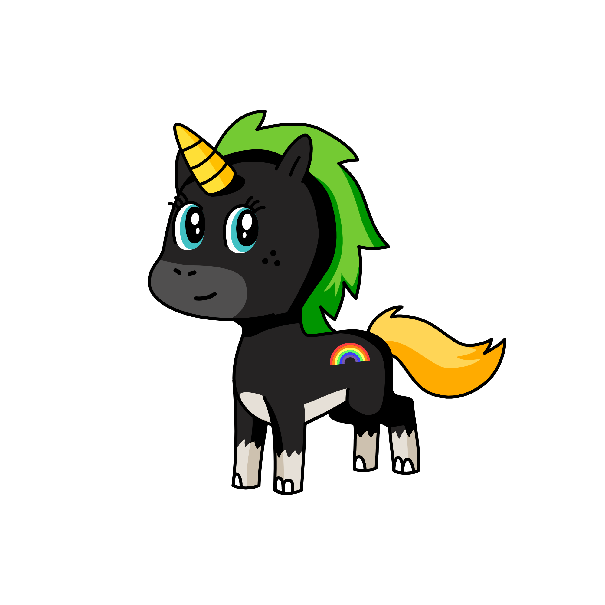 night, the unicorn