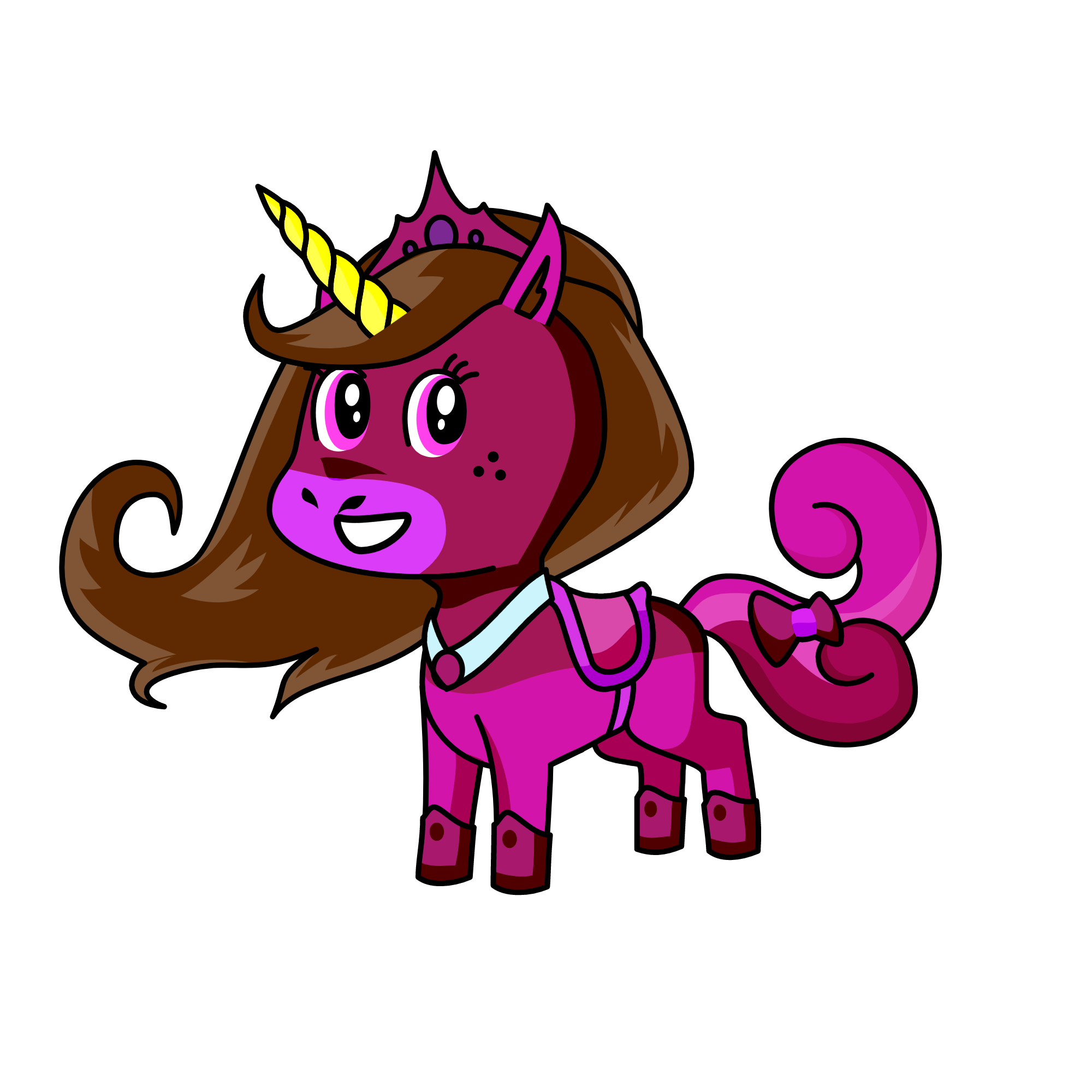 Star the Queen 🦄, the unicorn