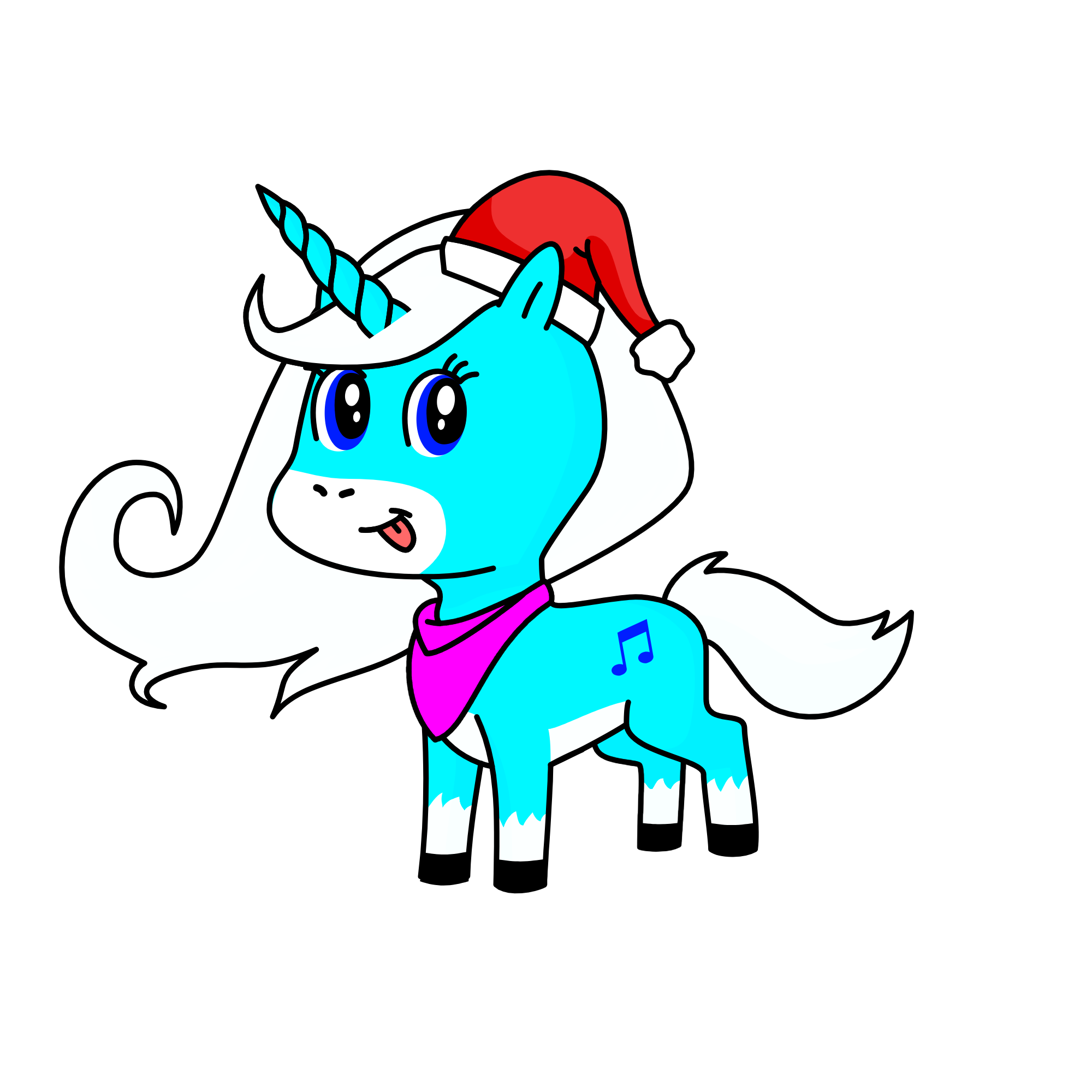 Angelica, the unicorn