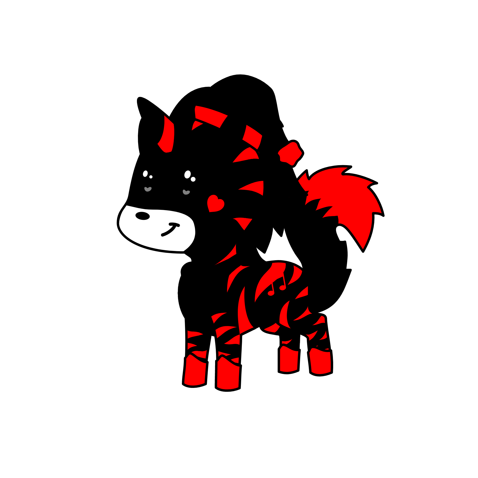 darkie, the unicorn
