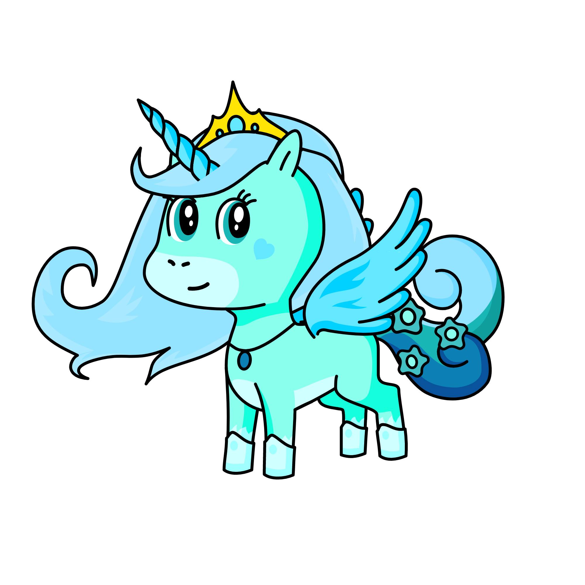 Sky Princess, the unicorn