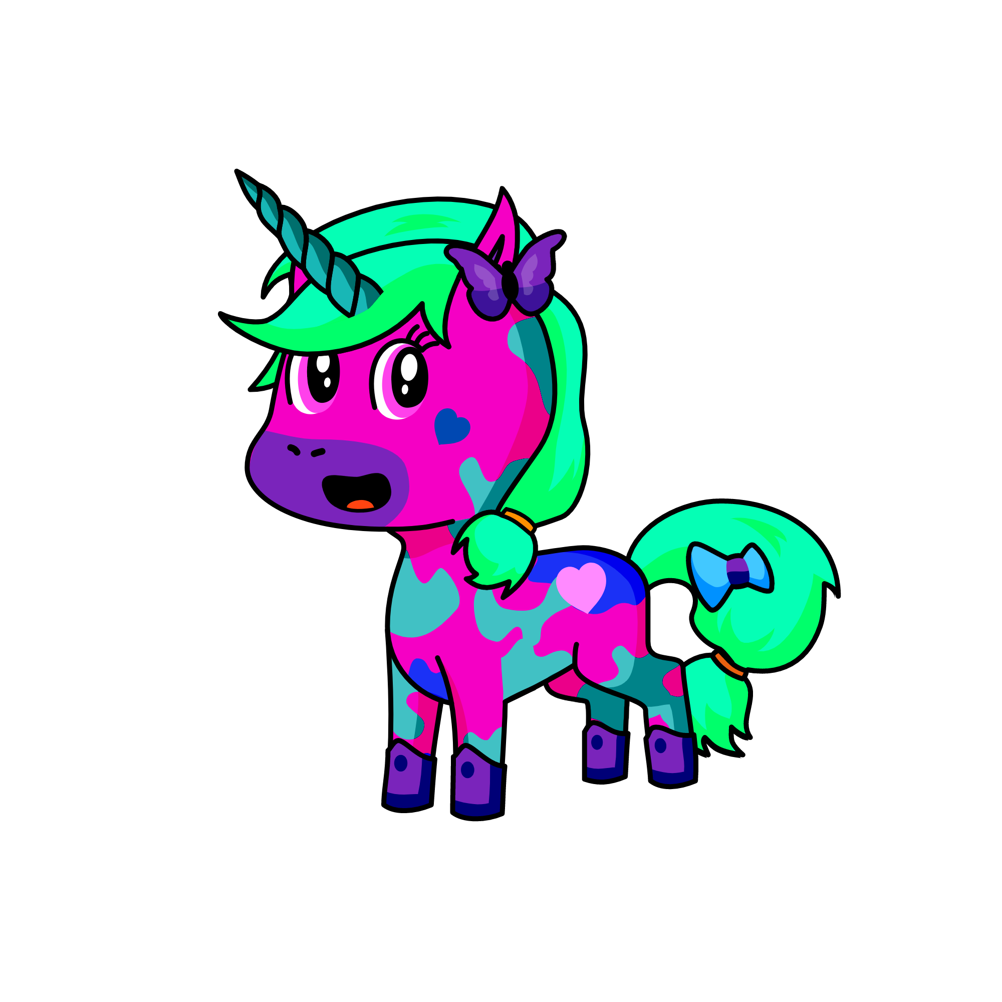 Holly, the unicorn