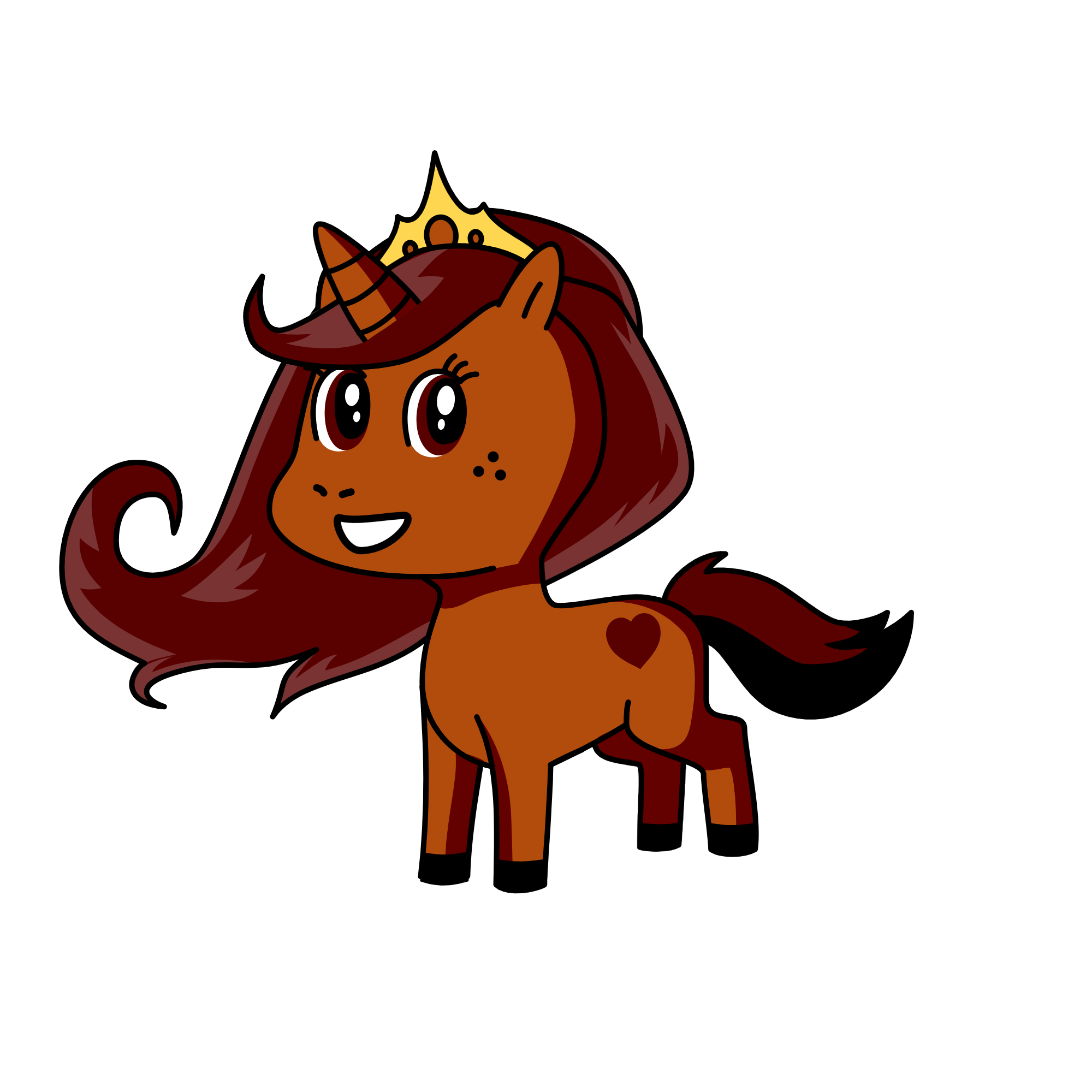 Brownie , the unicorn