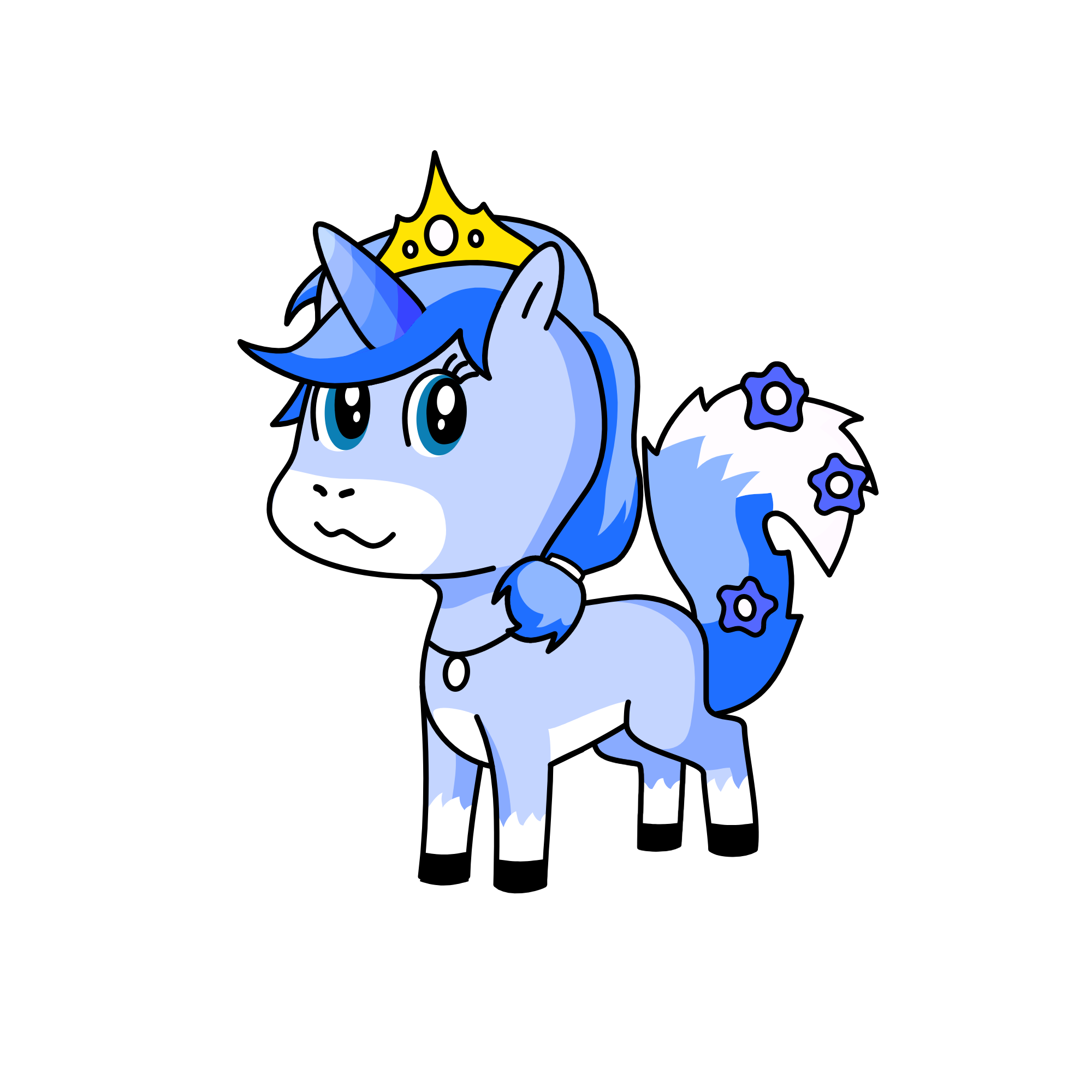 Pinneedle, the unicorn