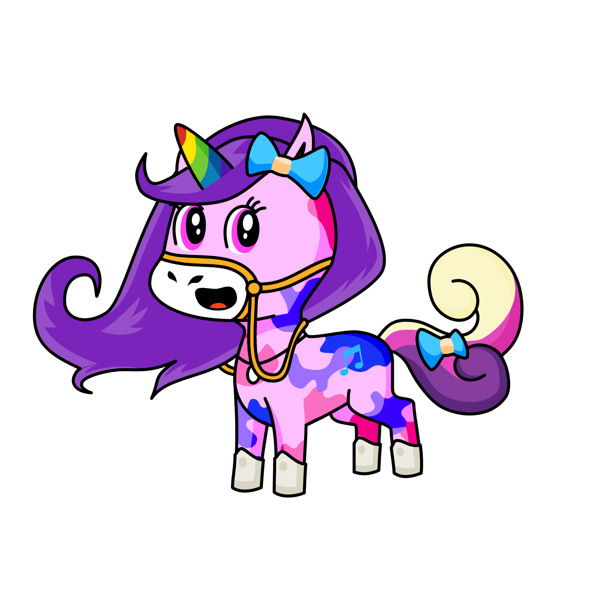 Sky, the unicorn
