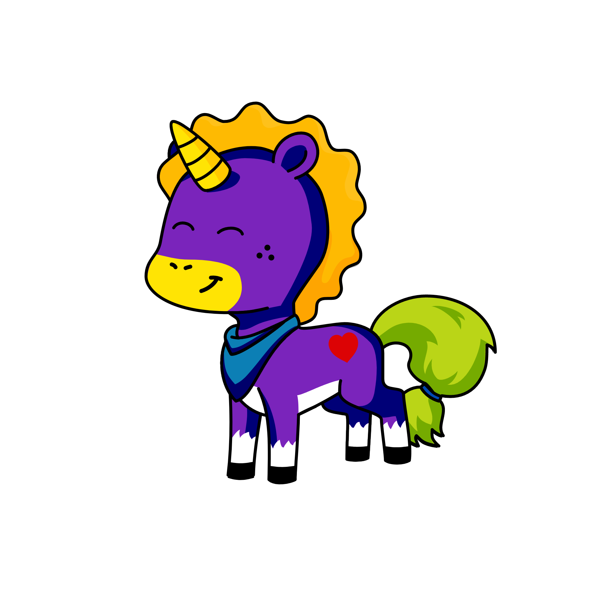 LAVENDAR, the unicorn