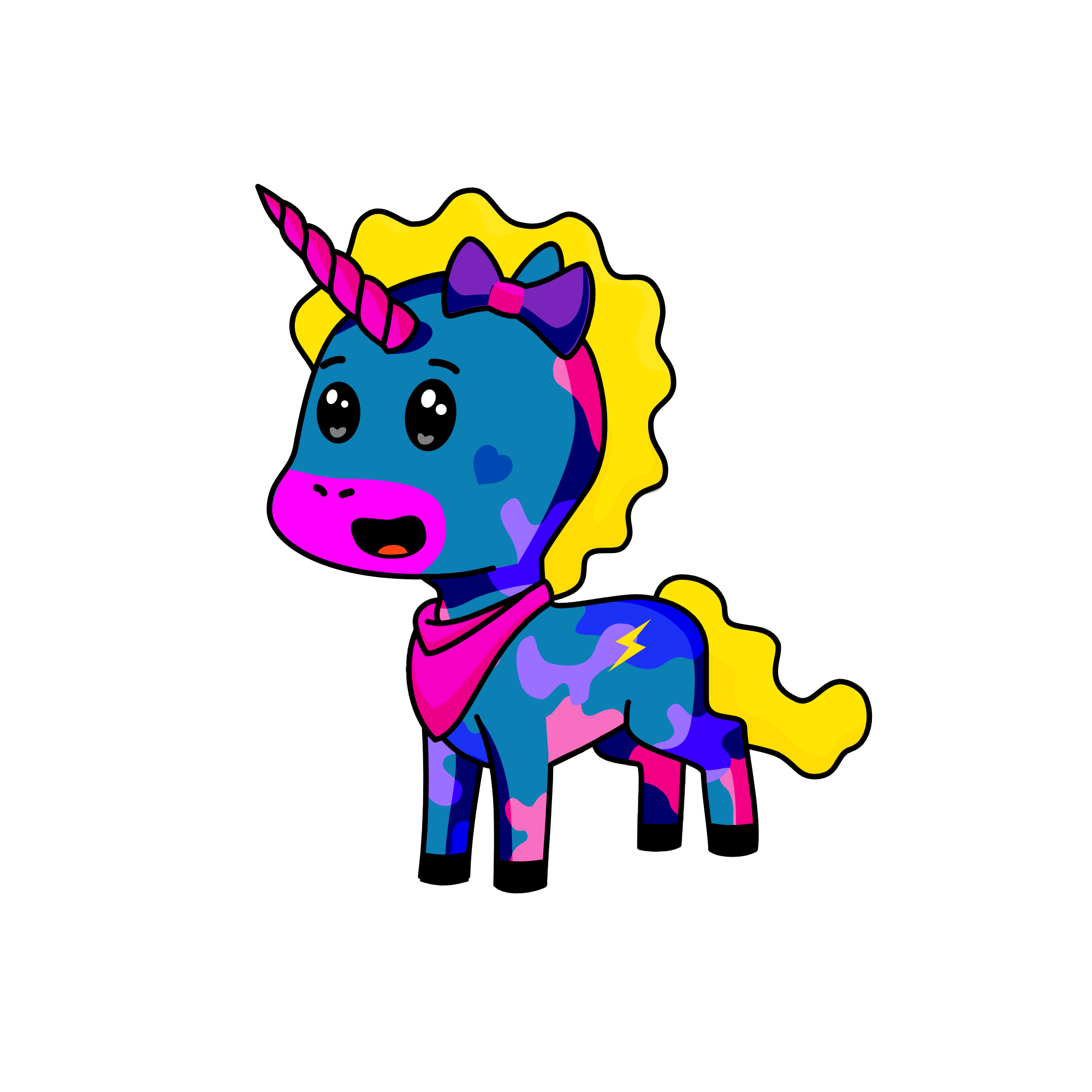 ArtyUni, the unicorn