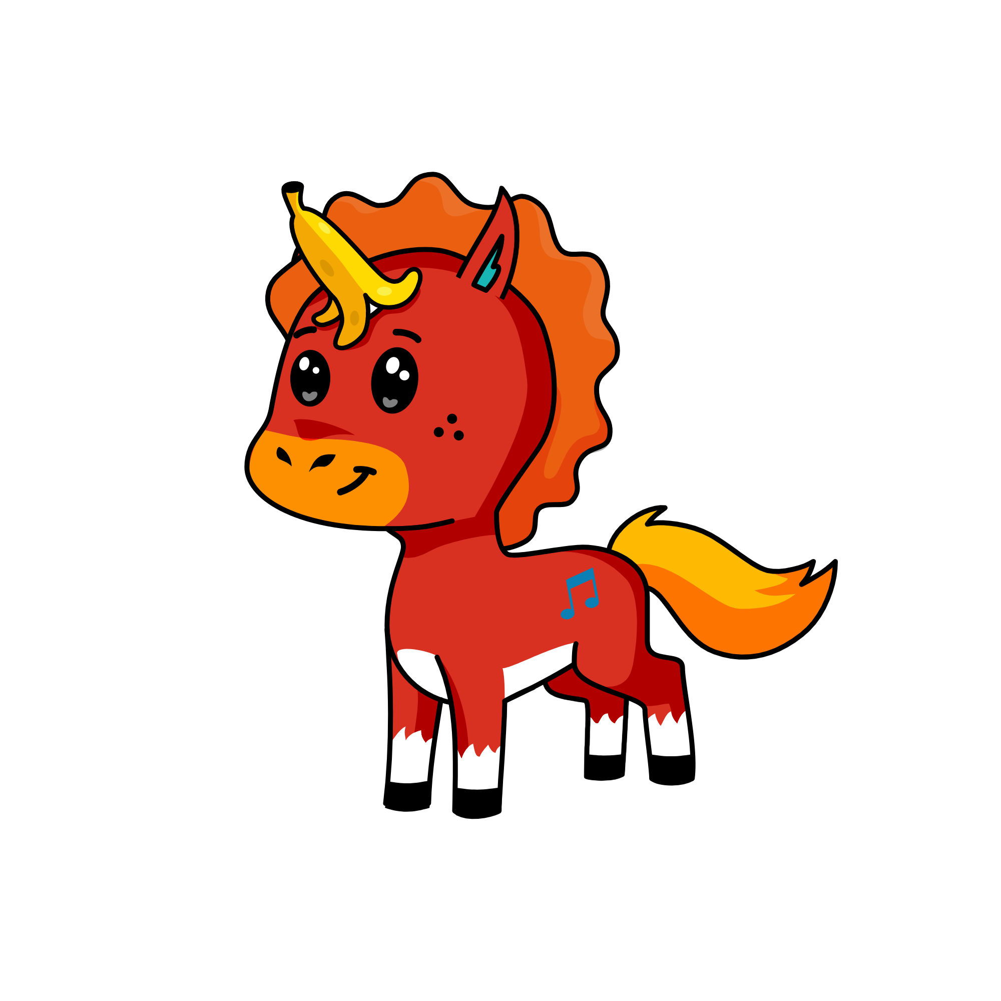 LAVA , the unicorn