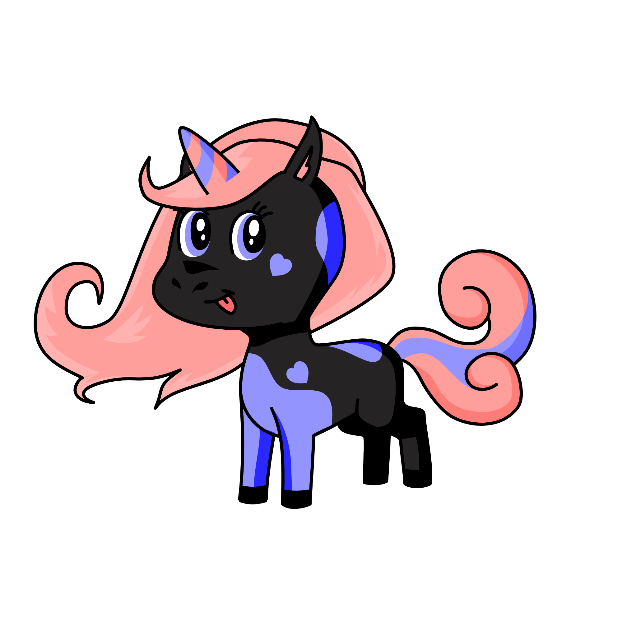 Tiki, the unicorn