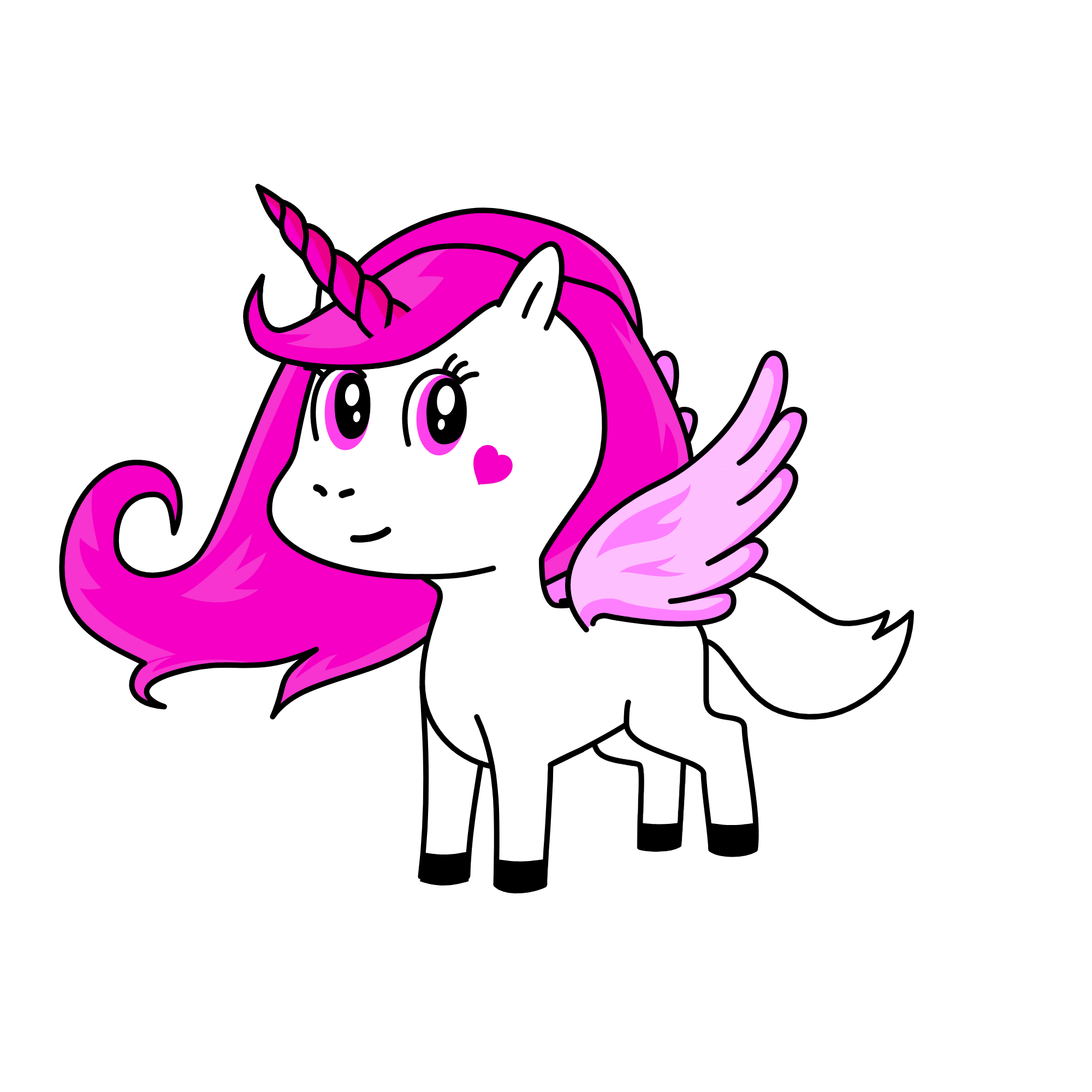 Lysenni, the unicorn