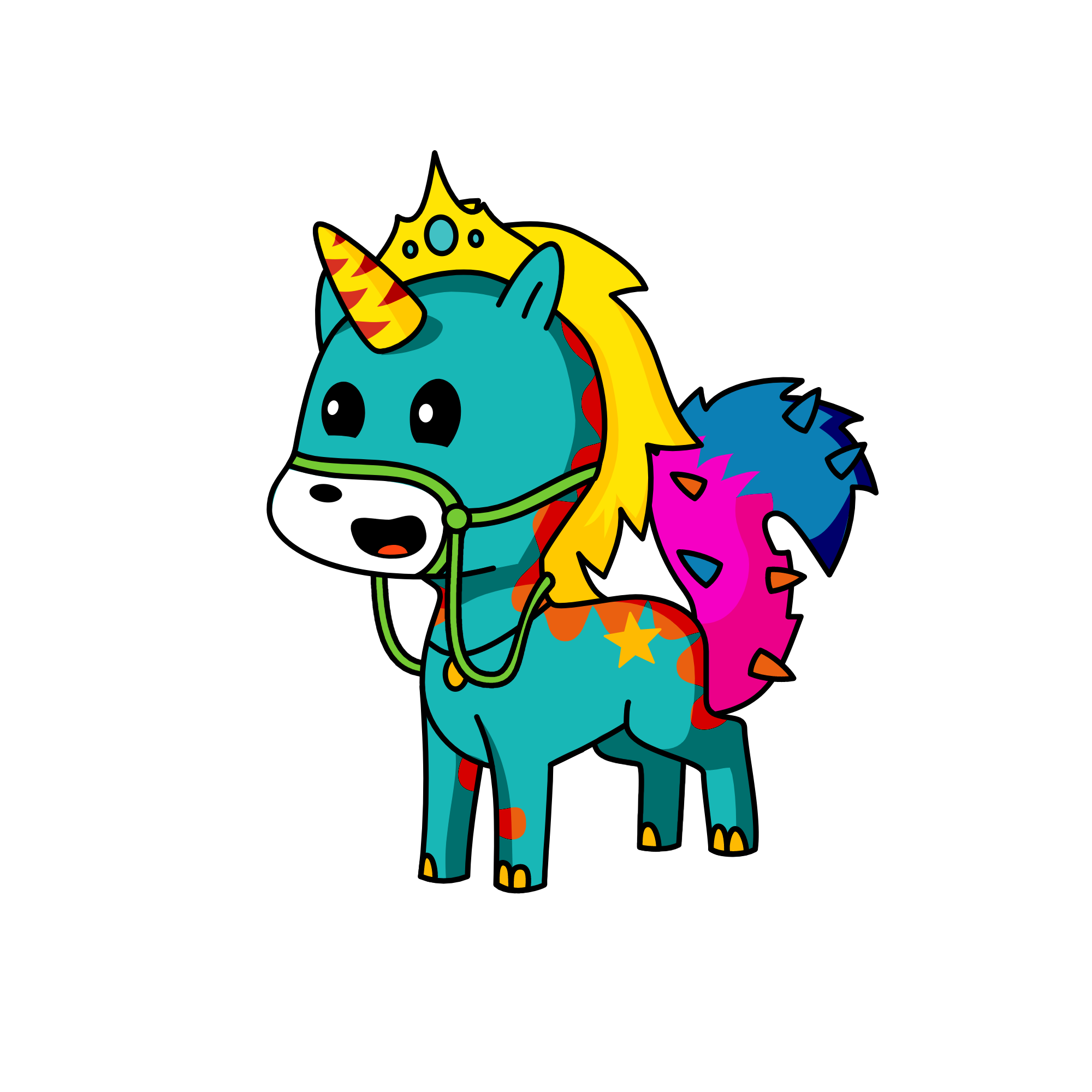 CLOUD QUEEN, the unicorn
