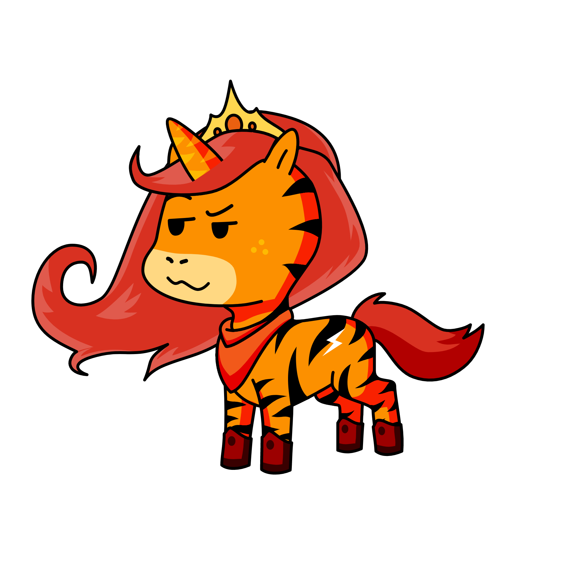 Blaze, the unicorn