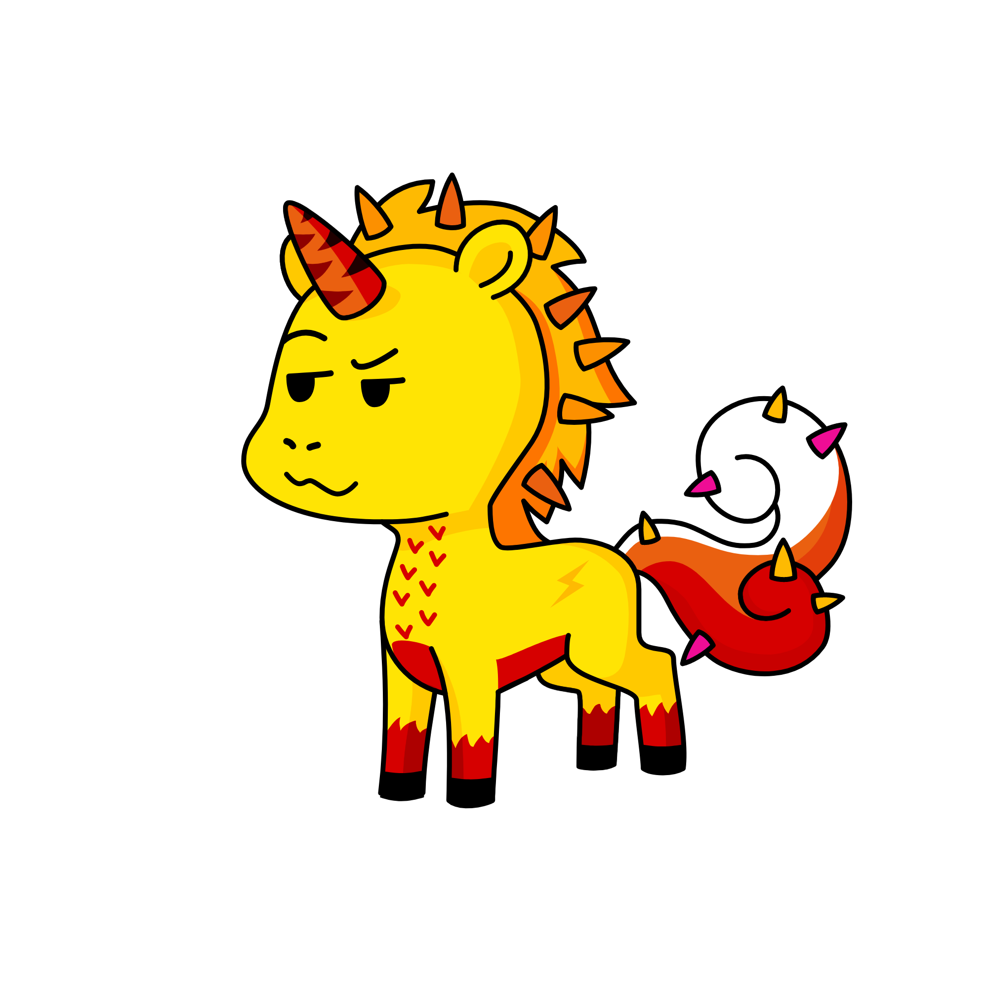 Safire, the unicorn