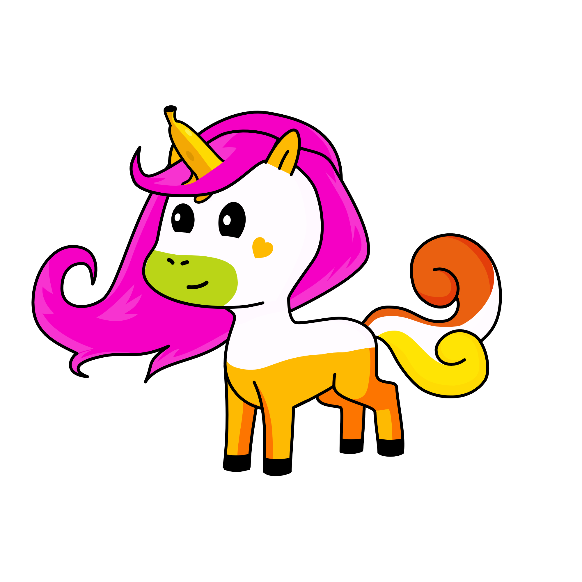 Banana Split, the unicorn