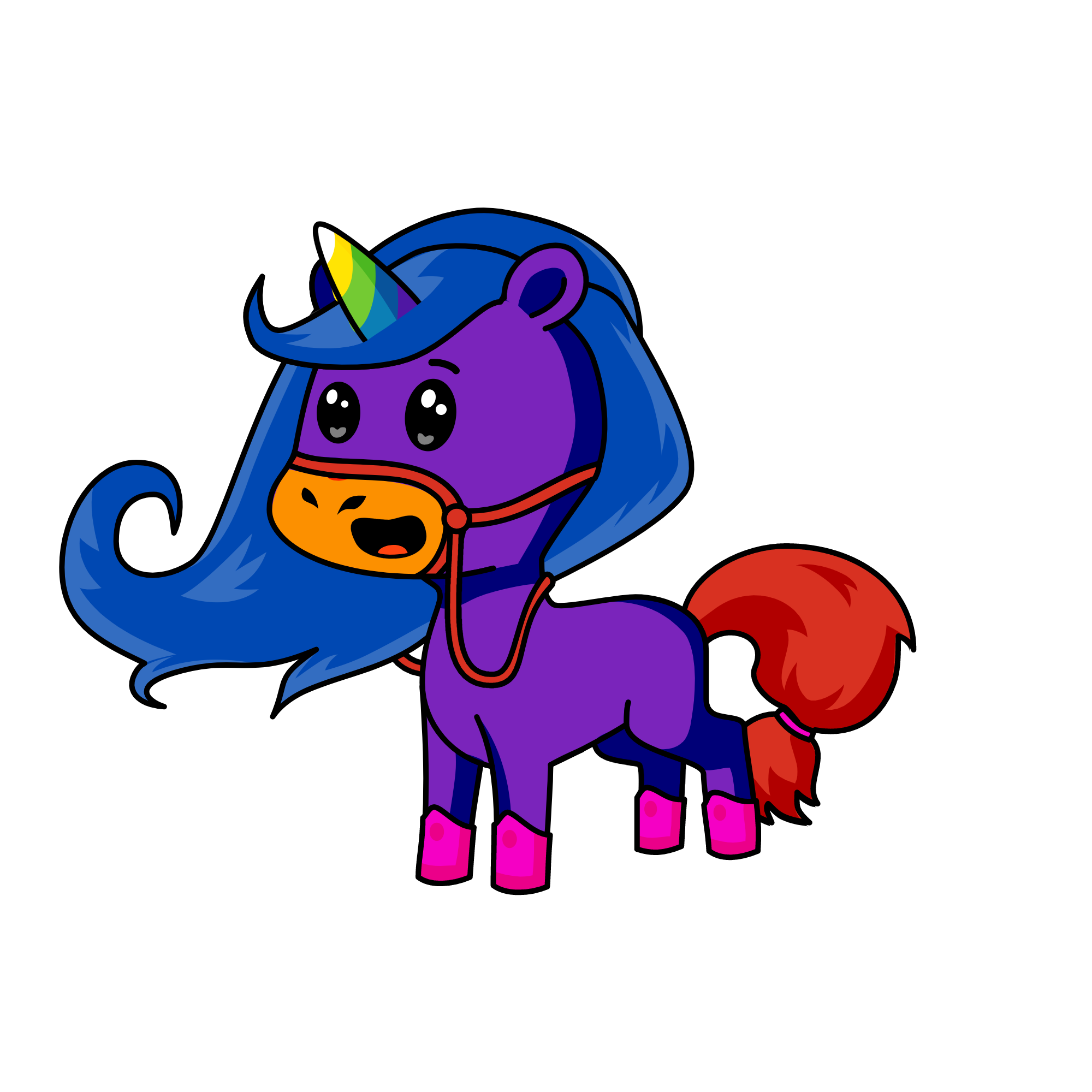 be nice, the unicorn