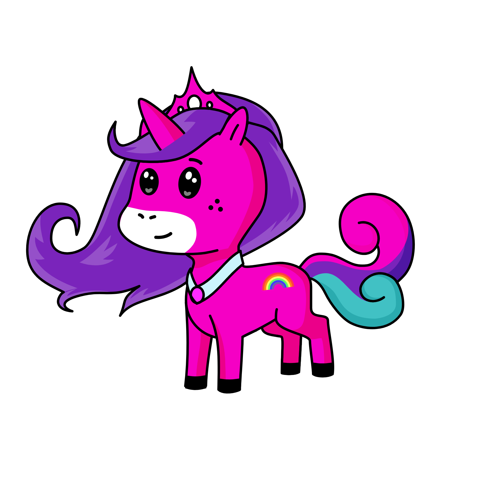 Pinky pie...😜, the unicorn