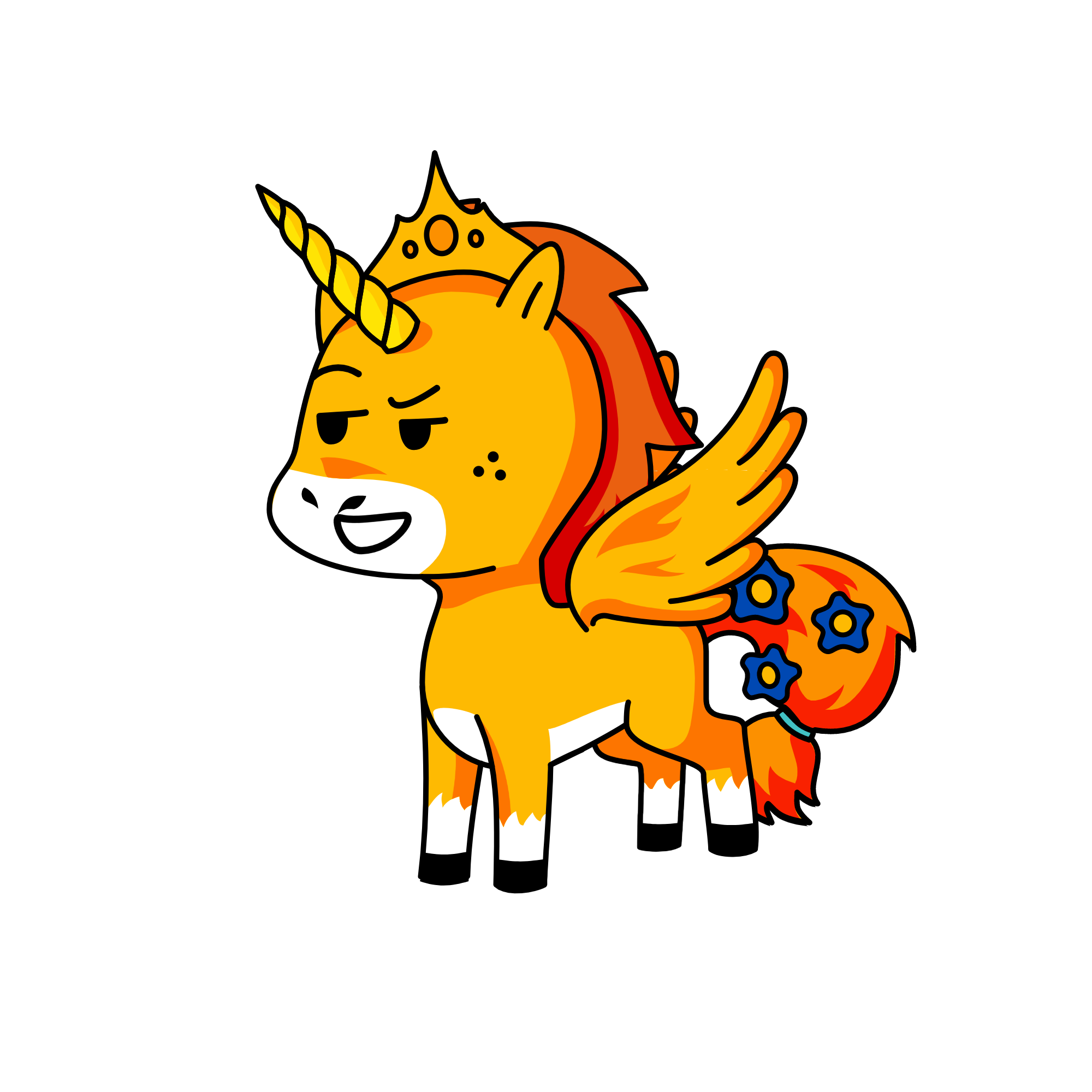 Queenie, the unicorn