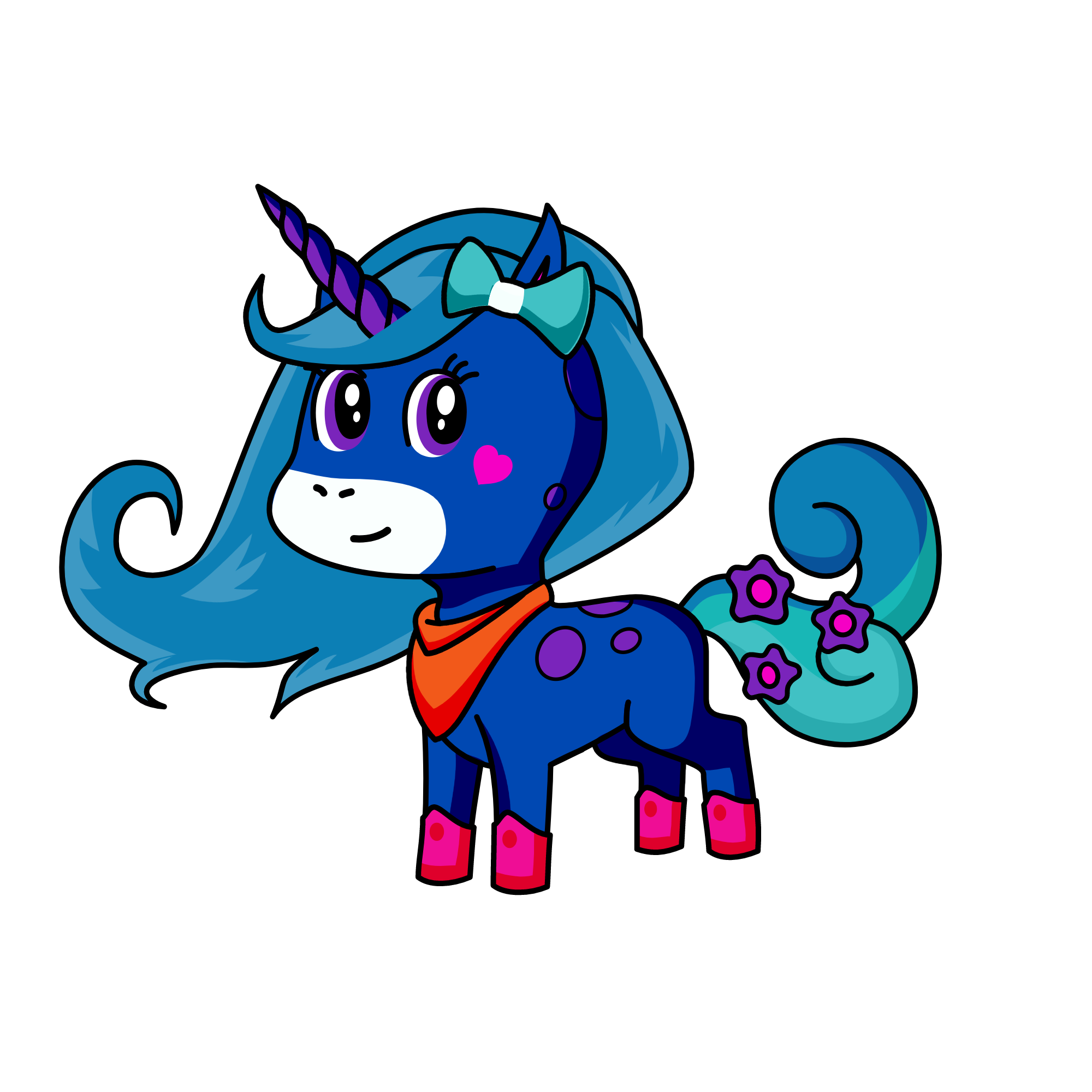 Sadie, the unicorn