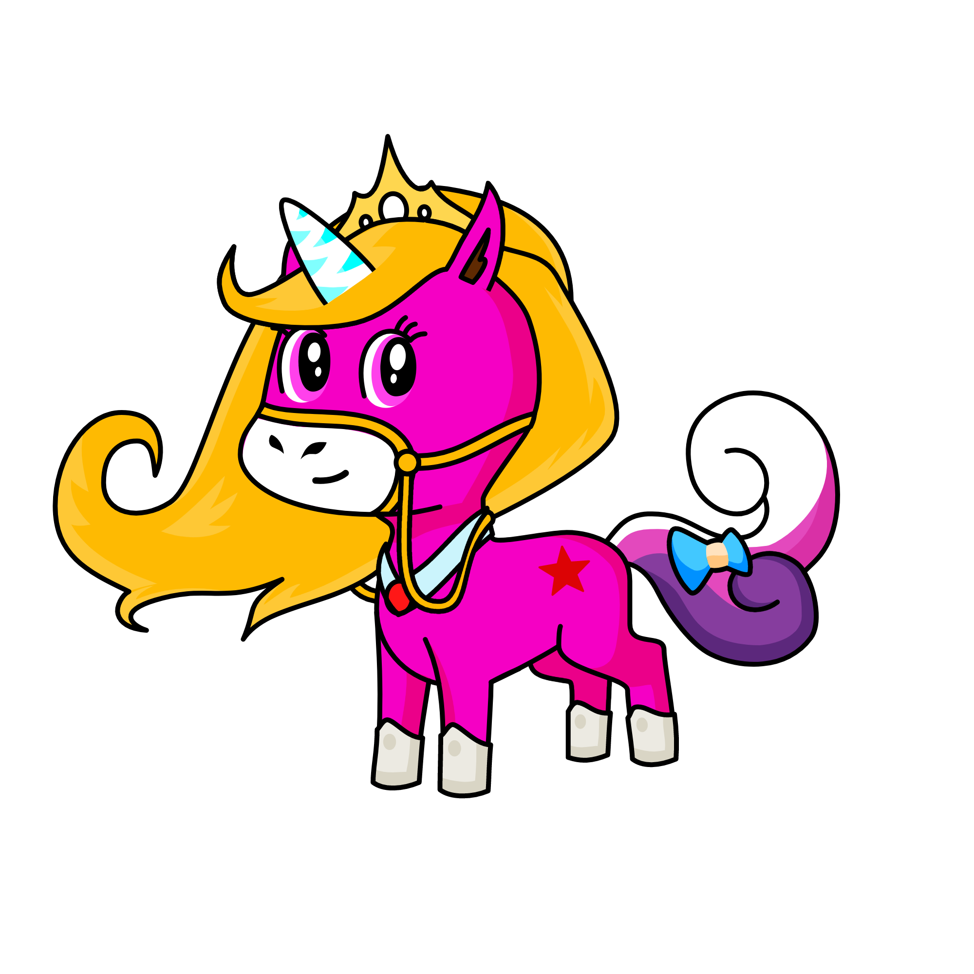 Queen, the unicorn