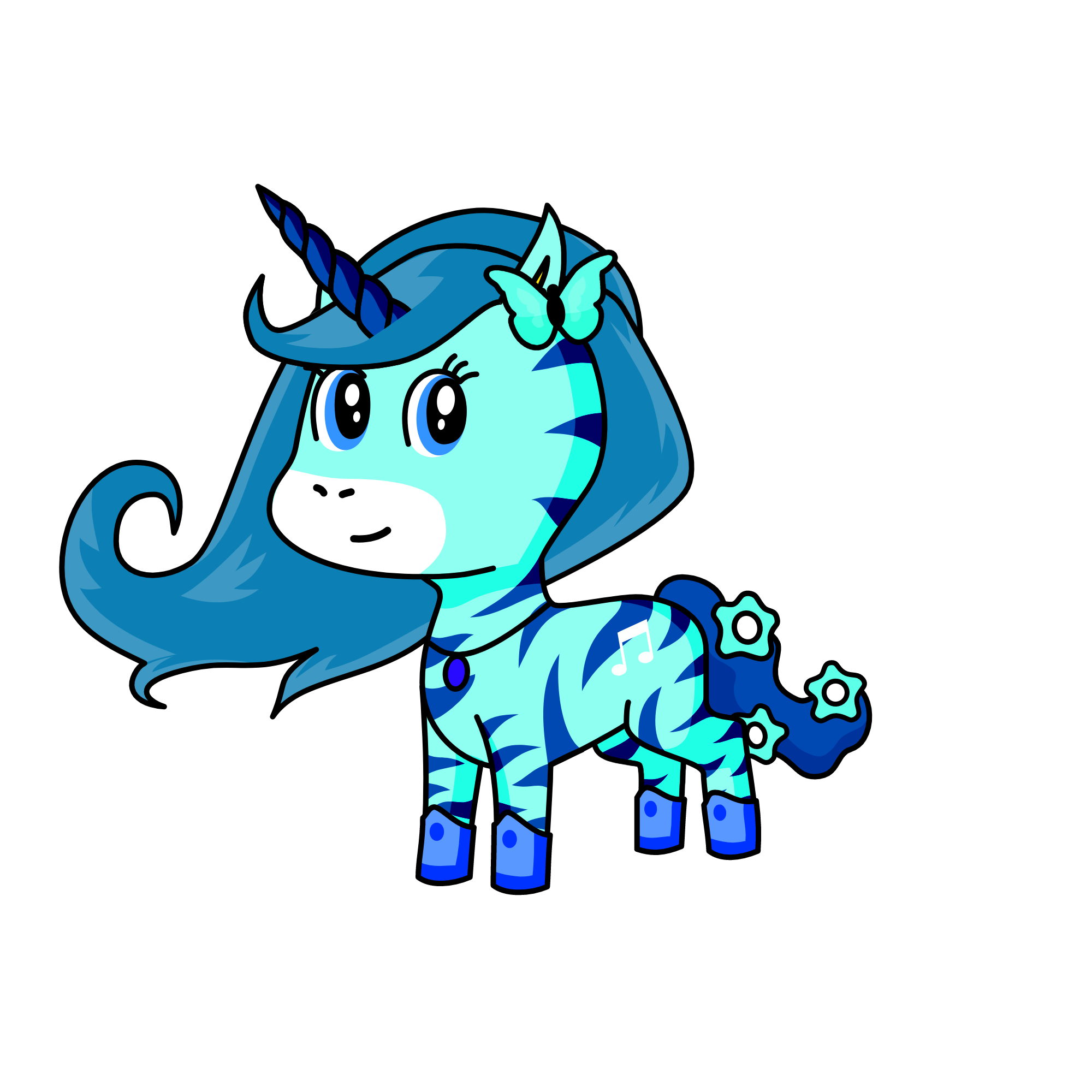 Лизи , the unicorn