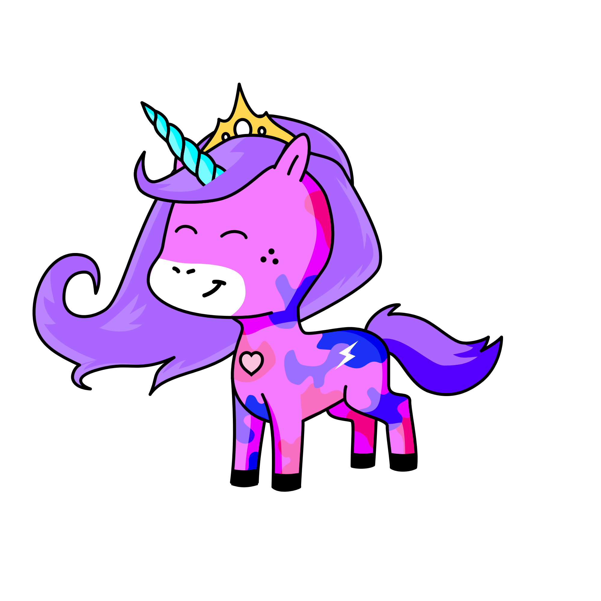 Lilla, the unicorn