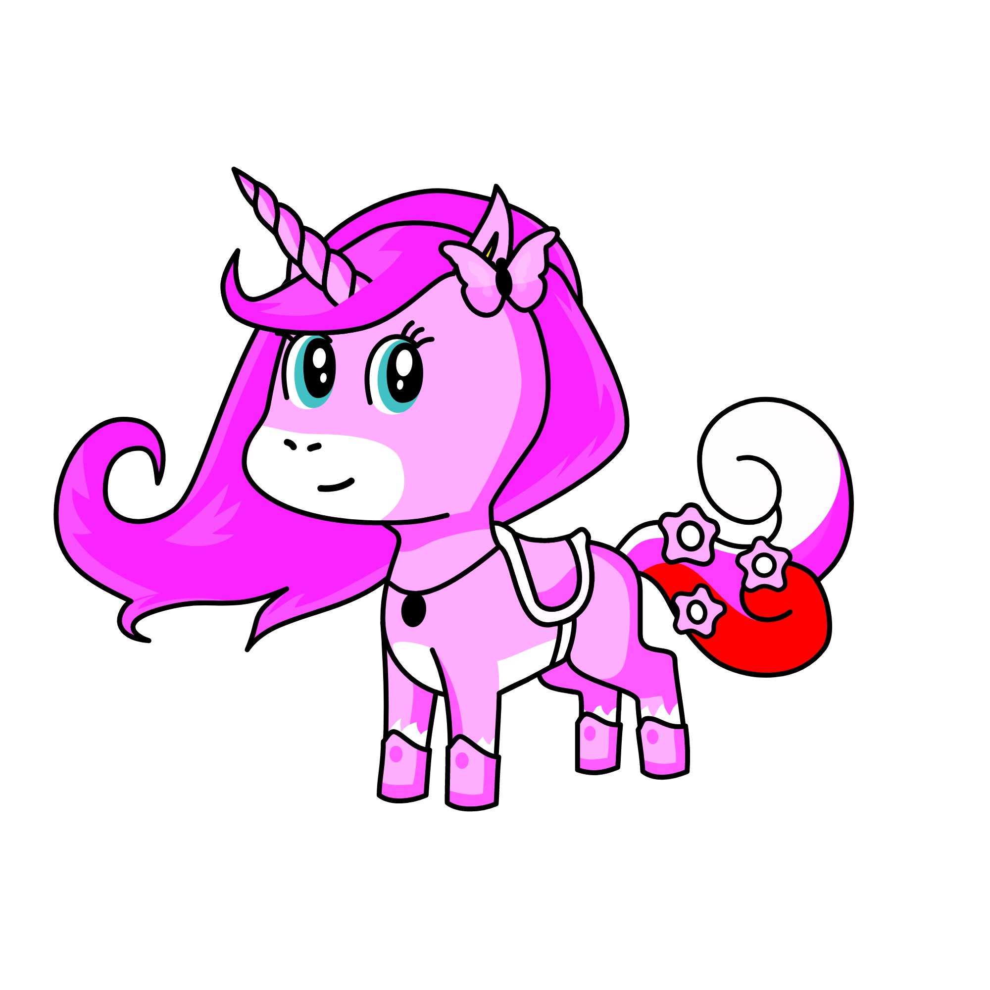 Бемби, the unicorn