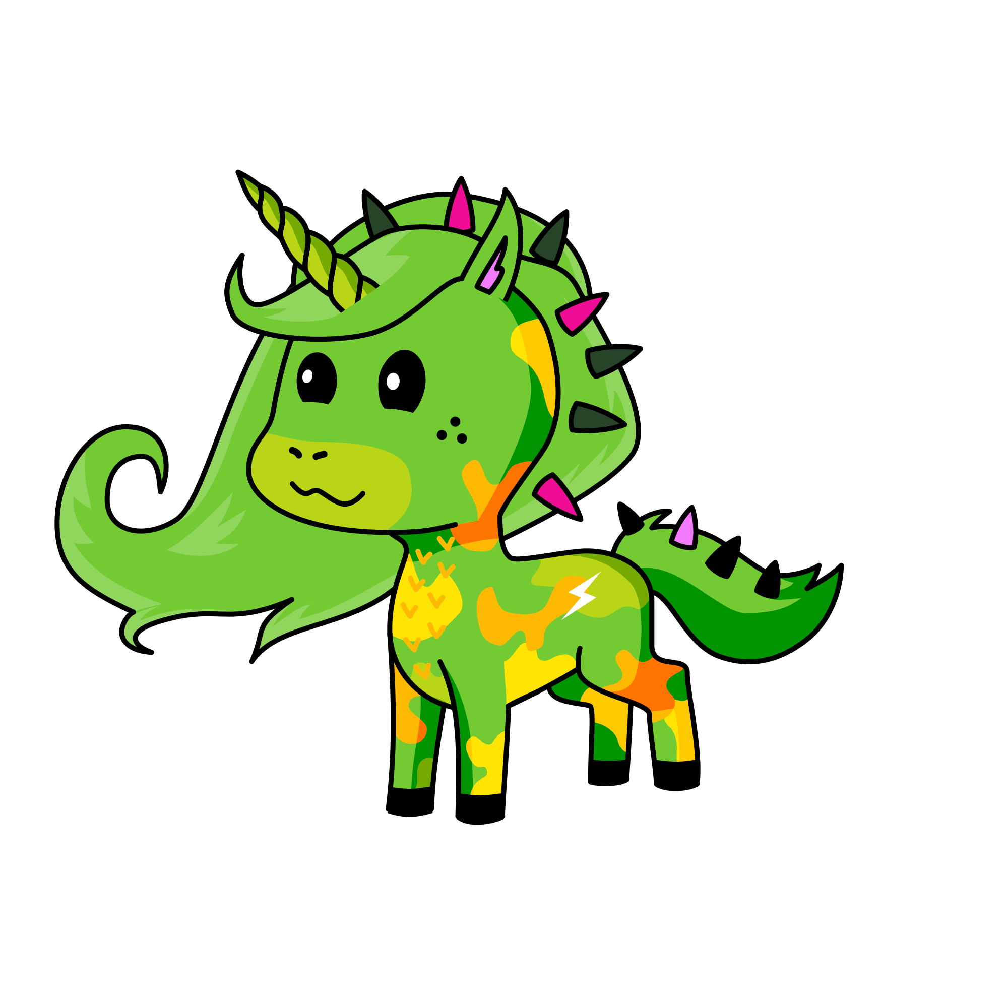 Hunter, the unicorn