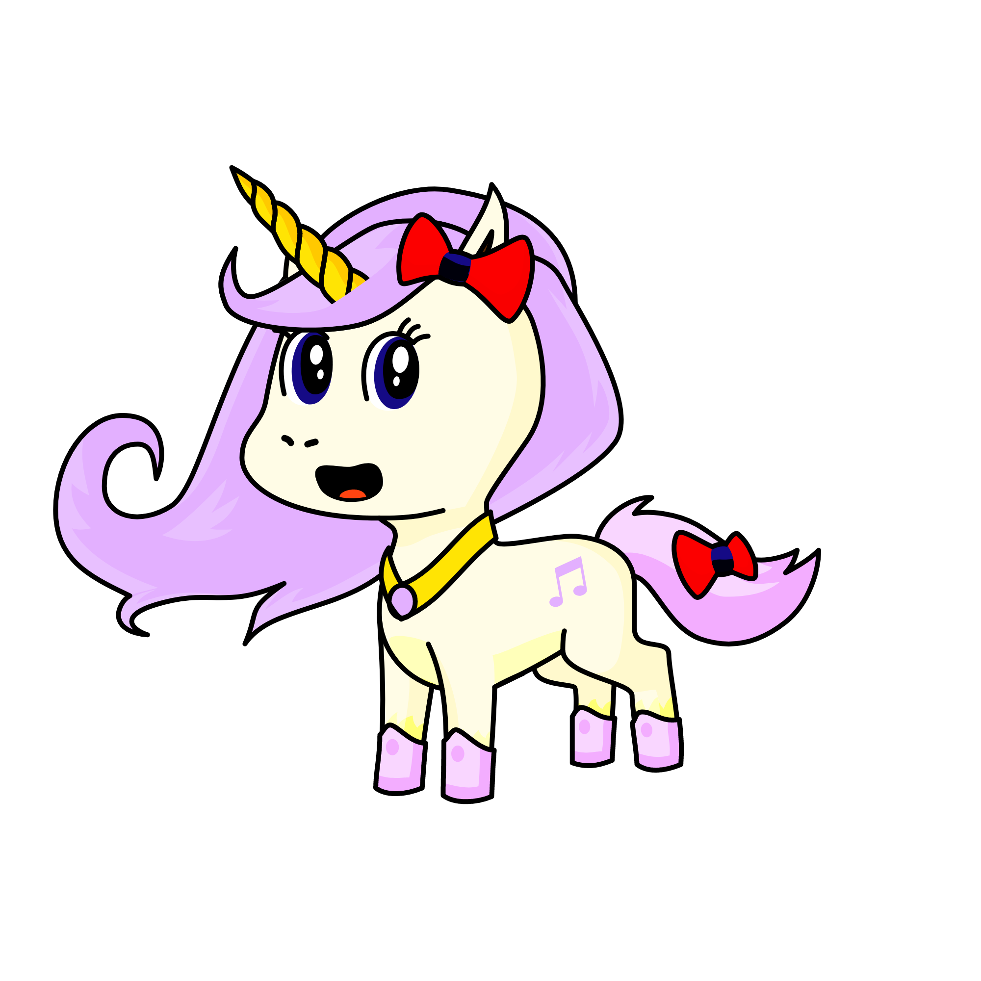 BELLE, the unicorn
