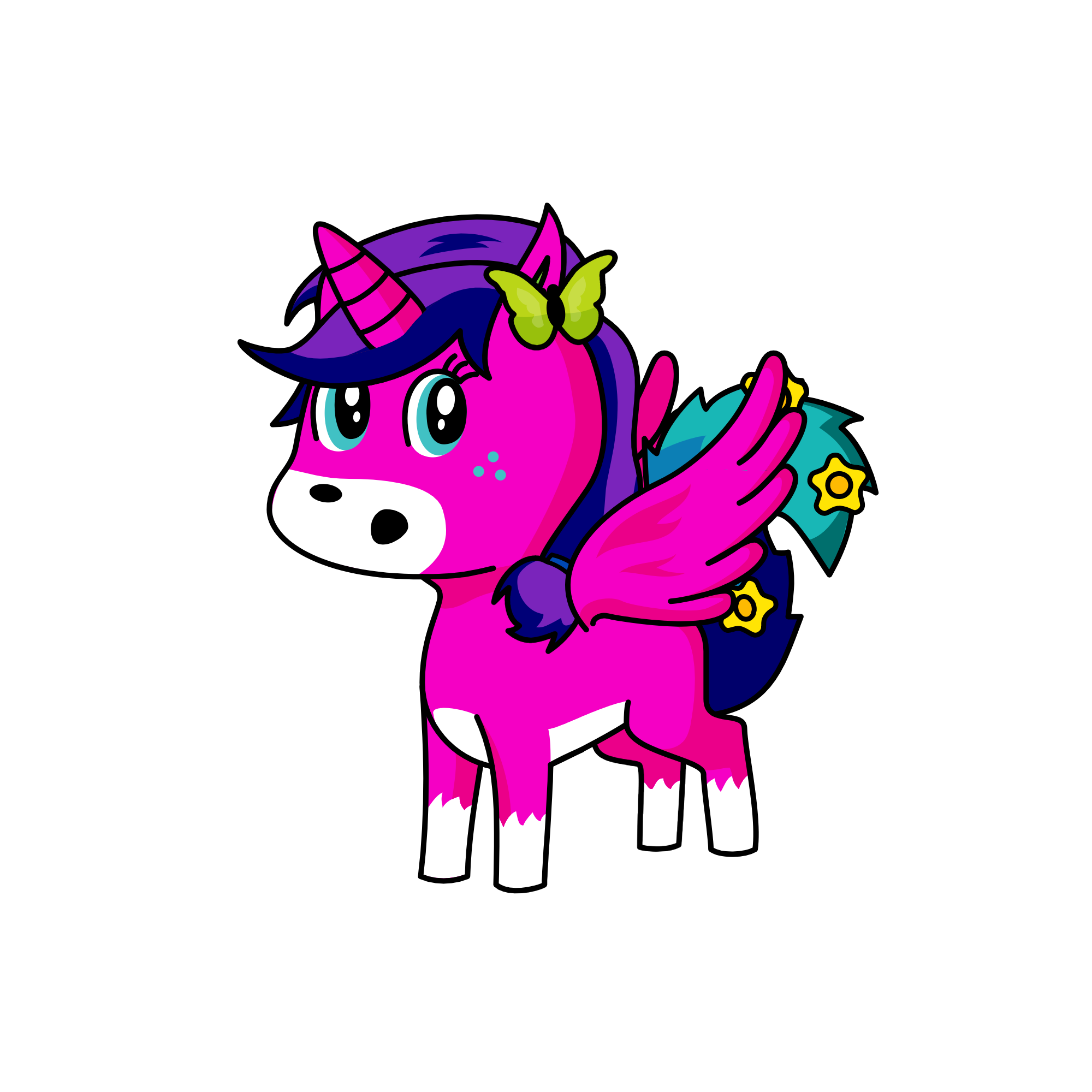 baby princess alanna, the unicorn