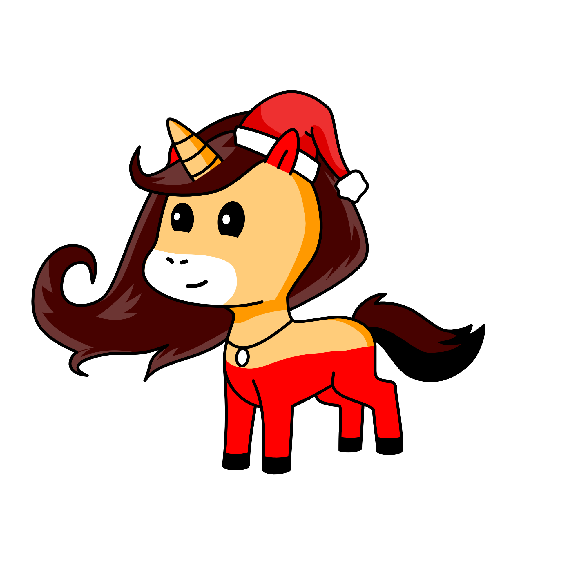 Ginger, the unicorn