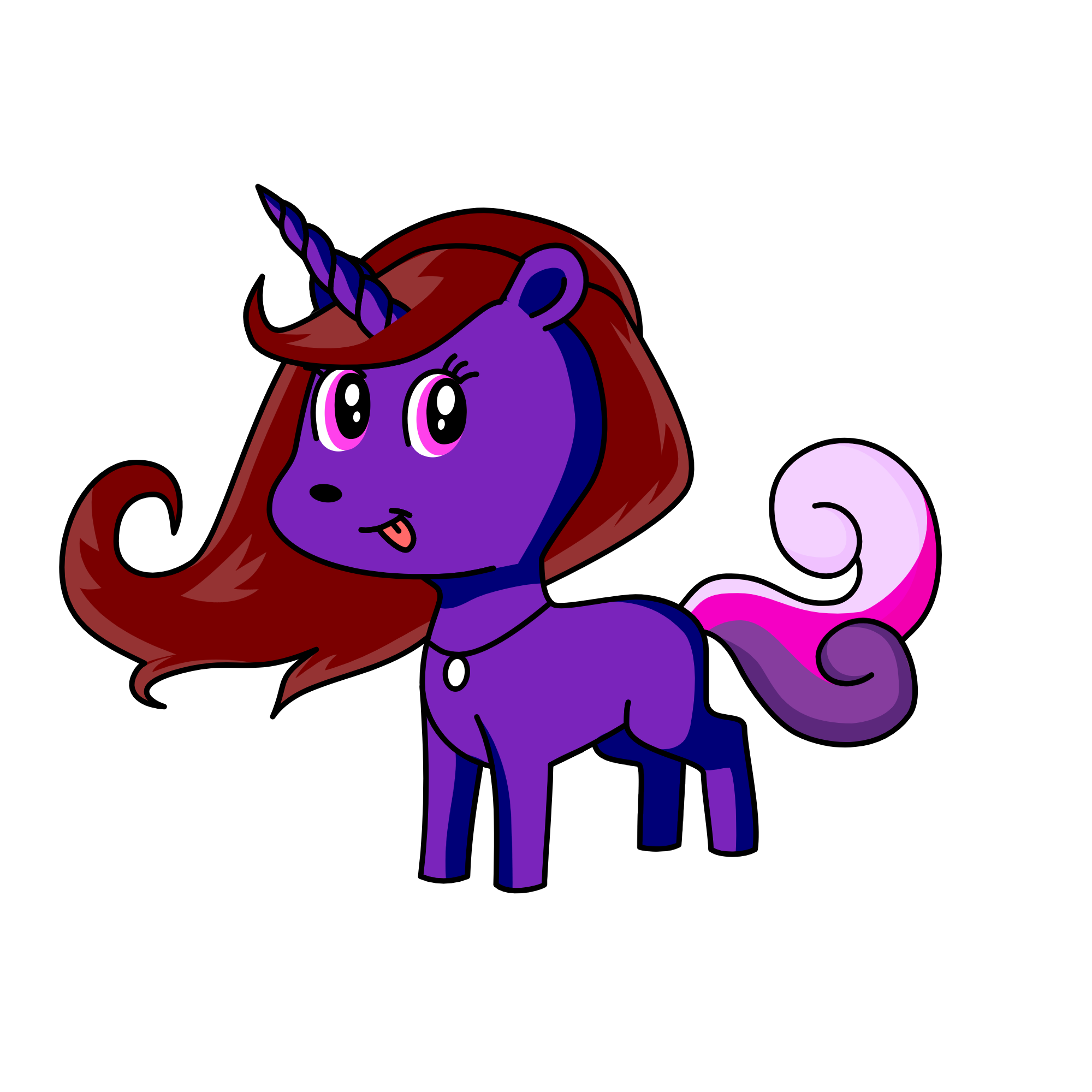 miss. langdon, the unicorn