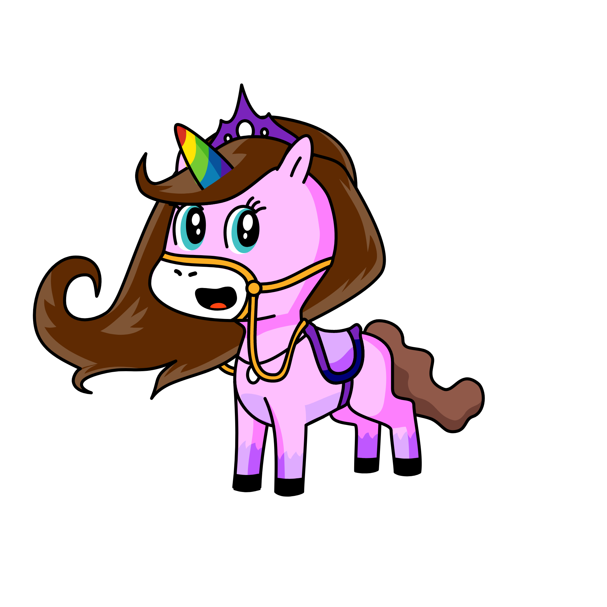 Princess Pixie, the unicorn