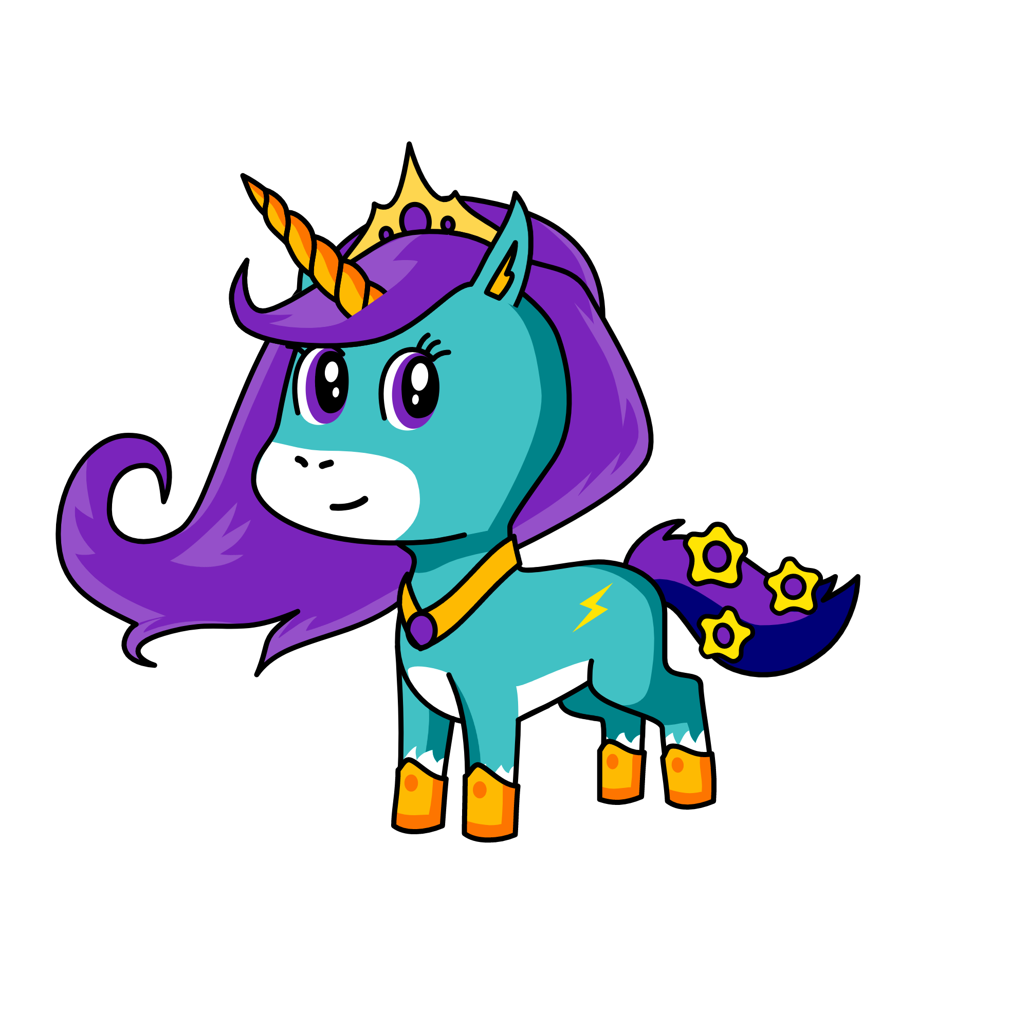 myluckiergirl115, the unicorn