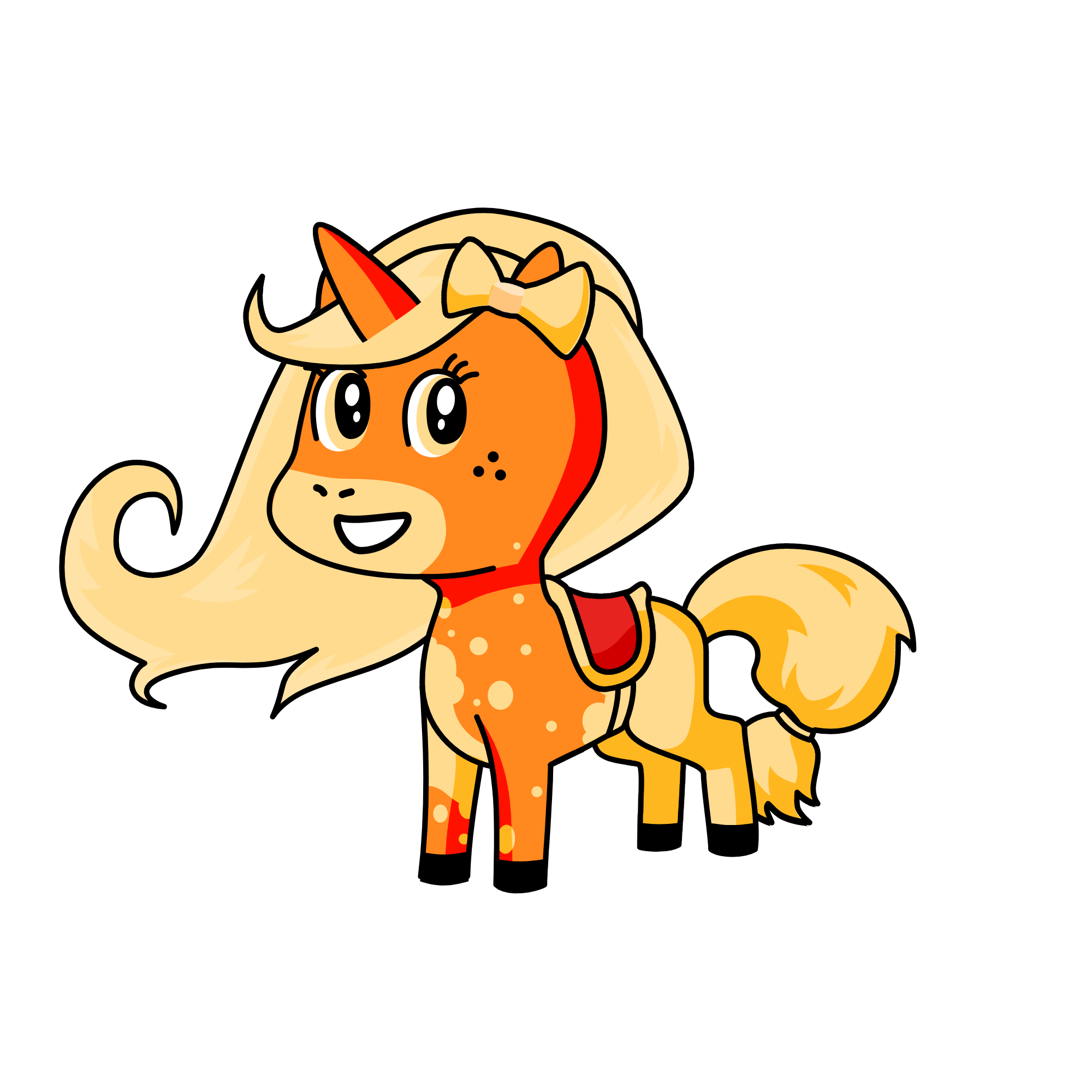 April, the unicorn