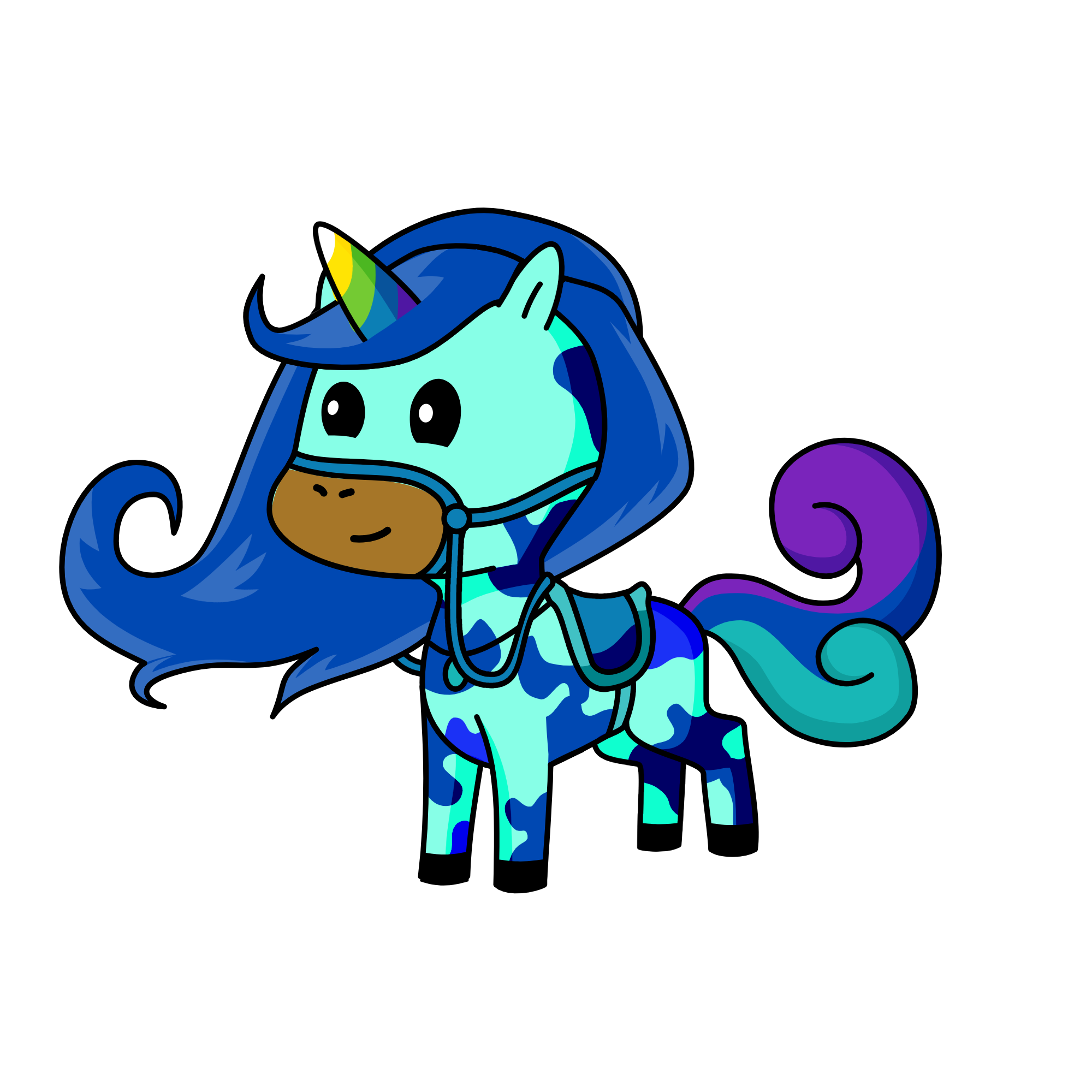 Midnight, the unicorn
