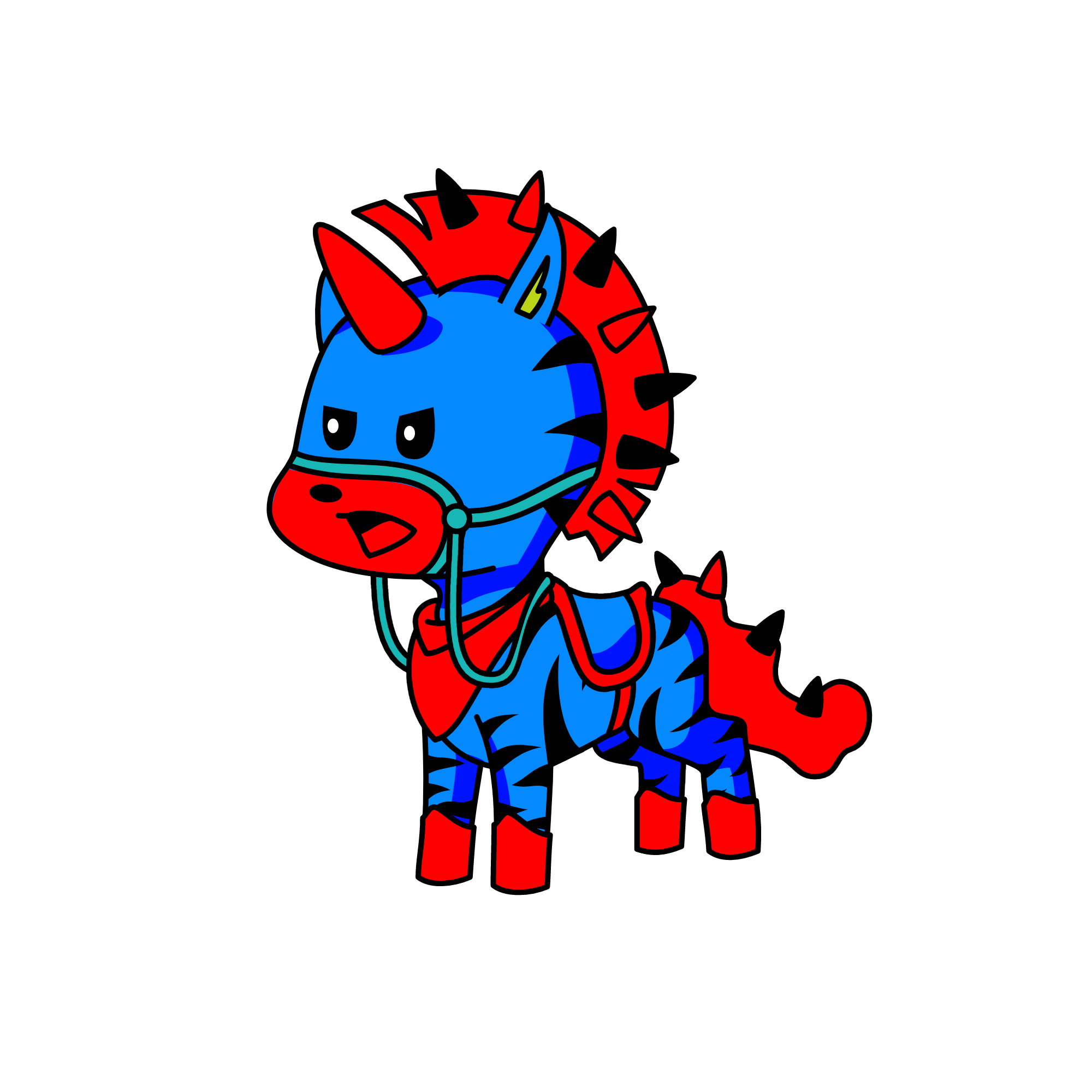 Evilcorn, the unicorn