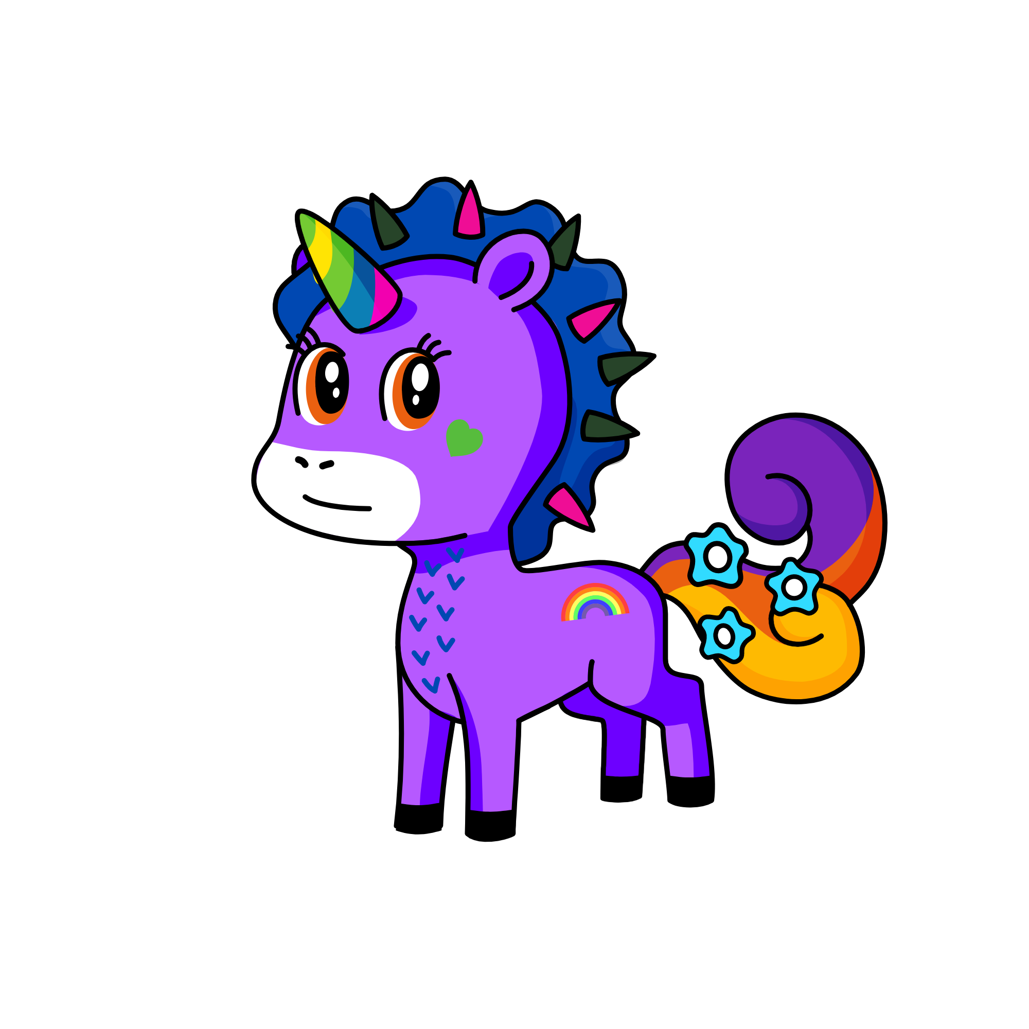Lexiboo, the unicorn