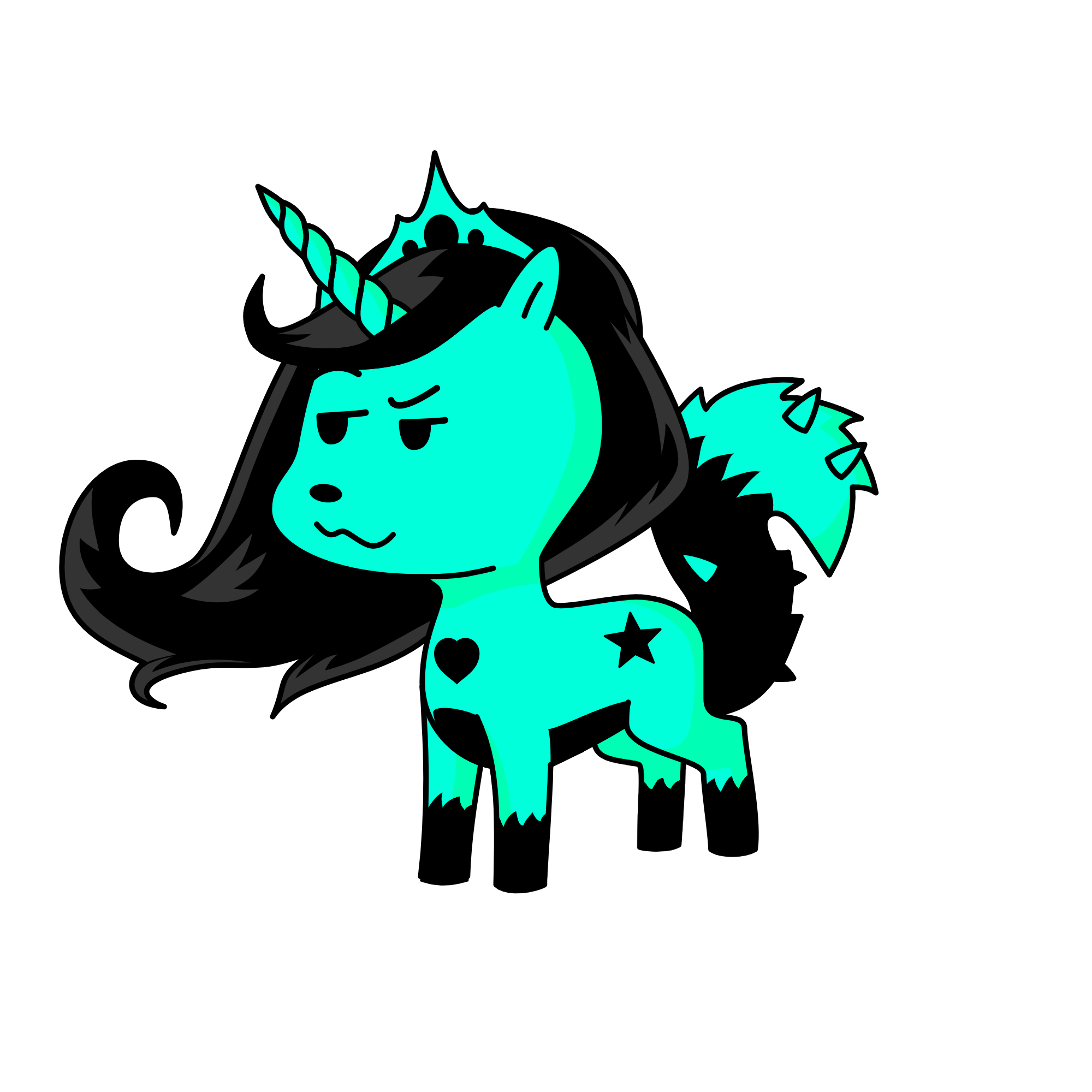 night kelly, the unicorn