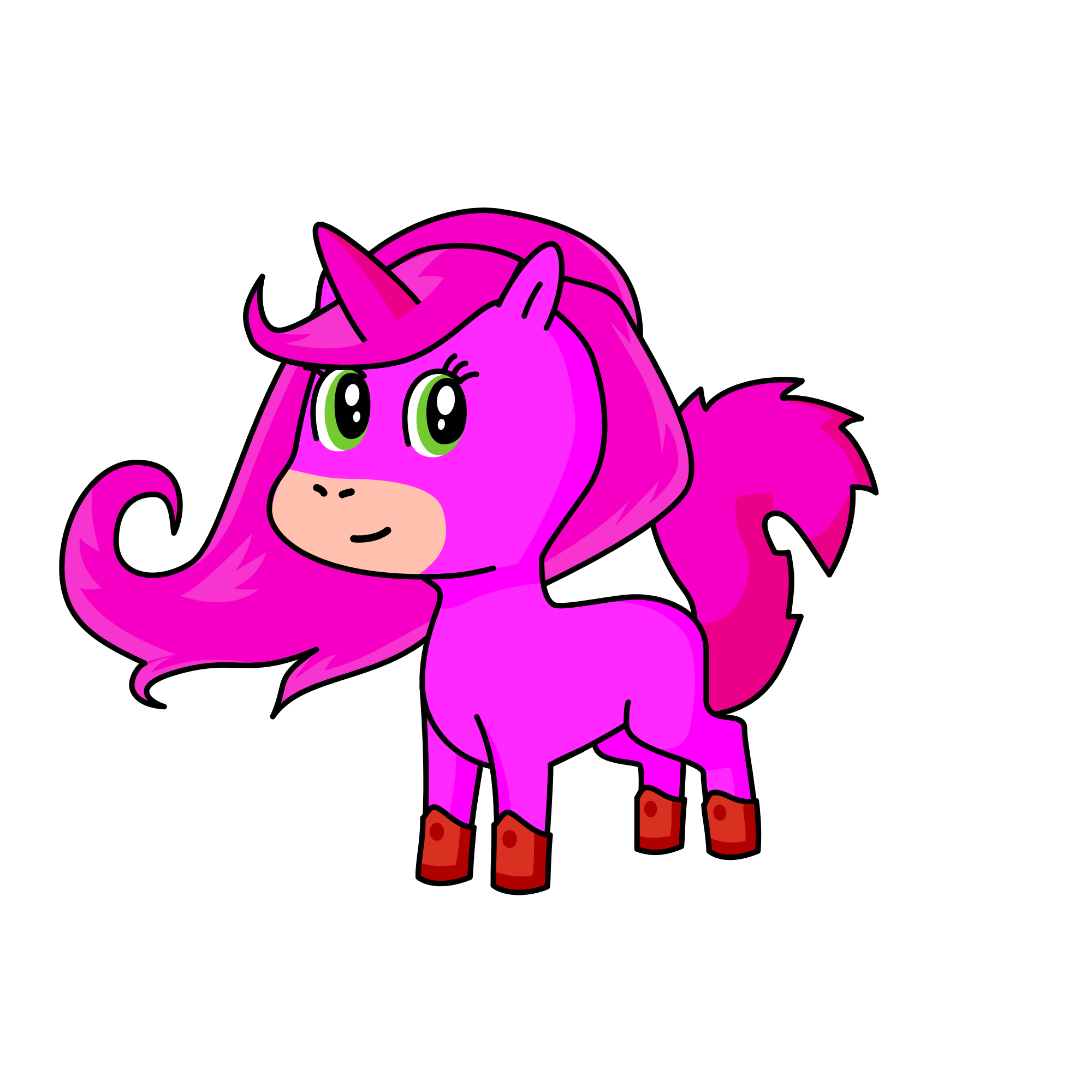 Amy , the unicorn