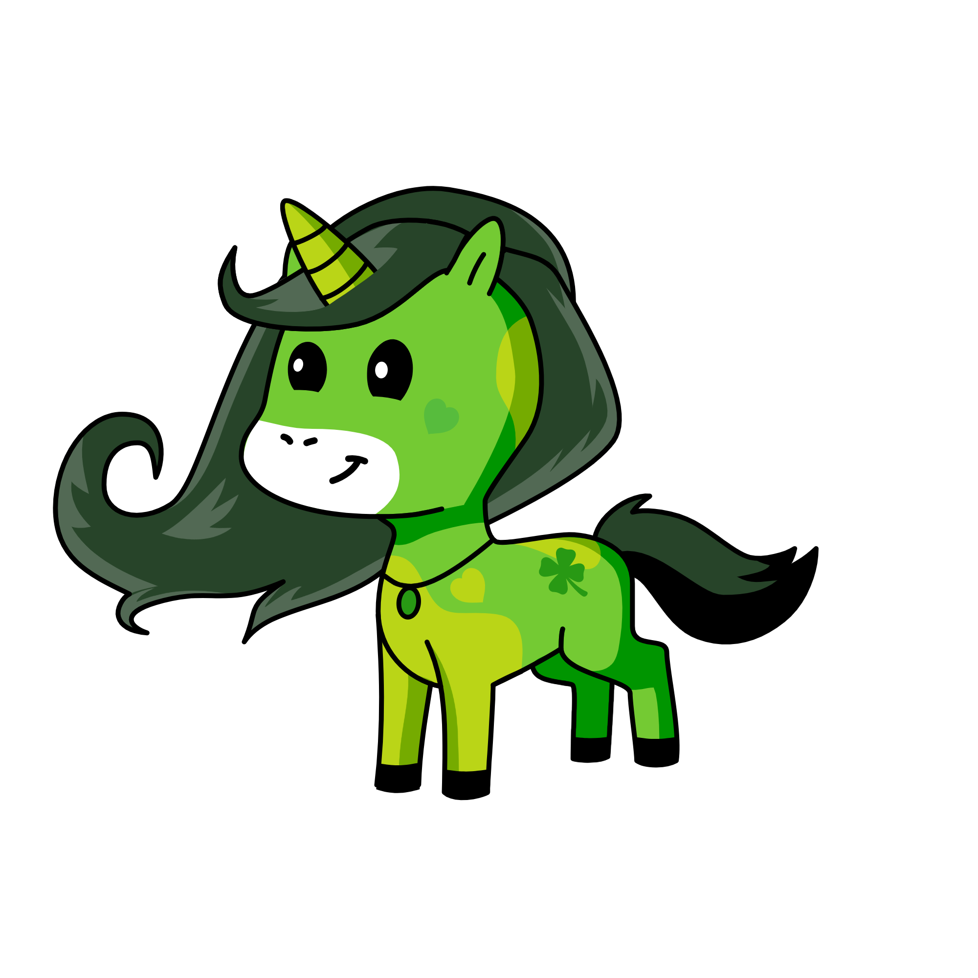 Lucky, the unicorn