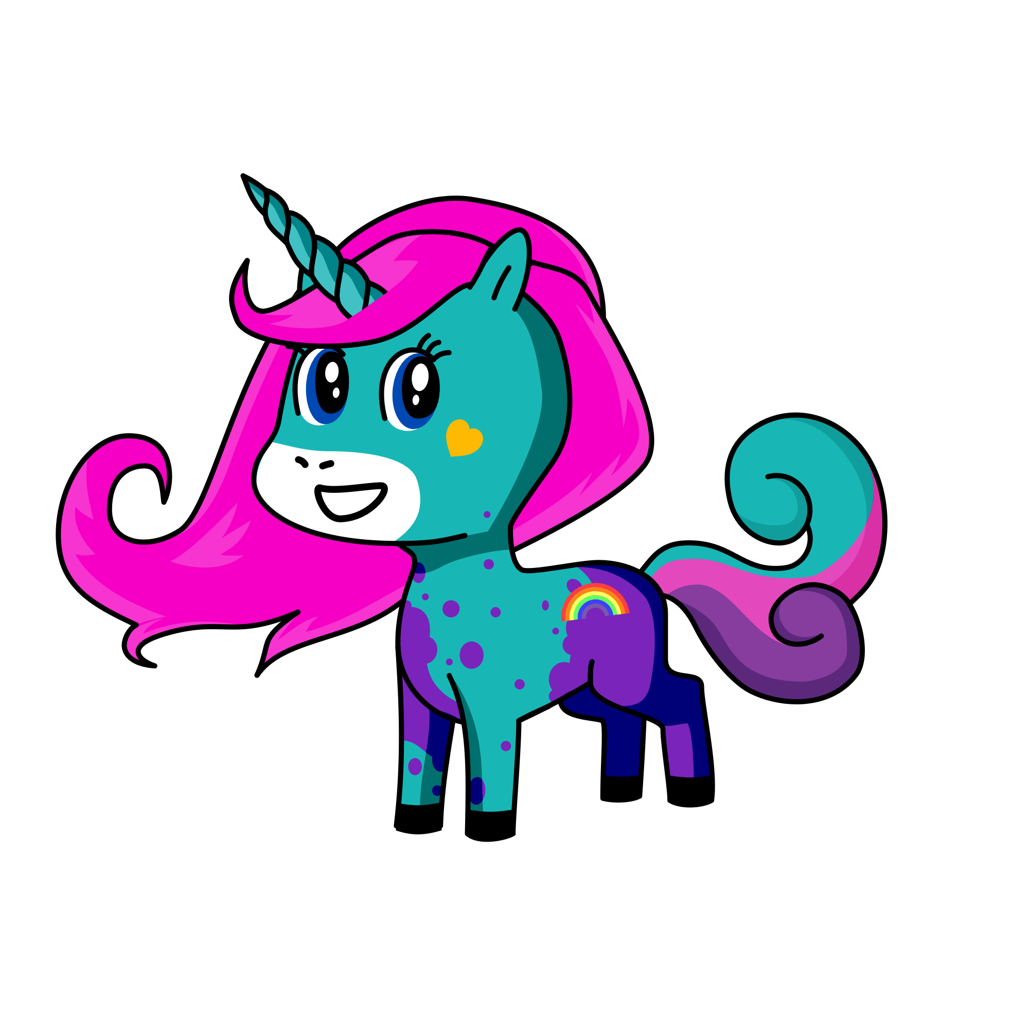 Looloo, the unicorn