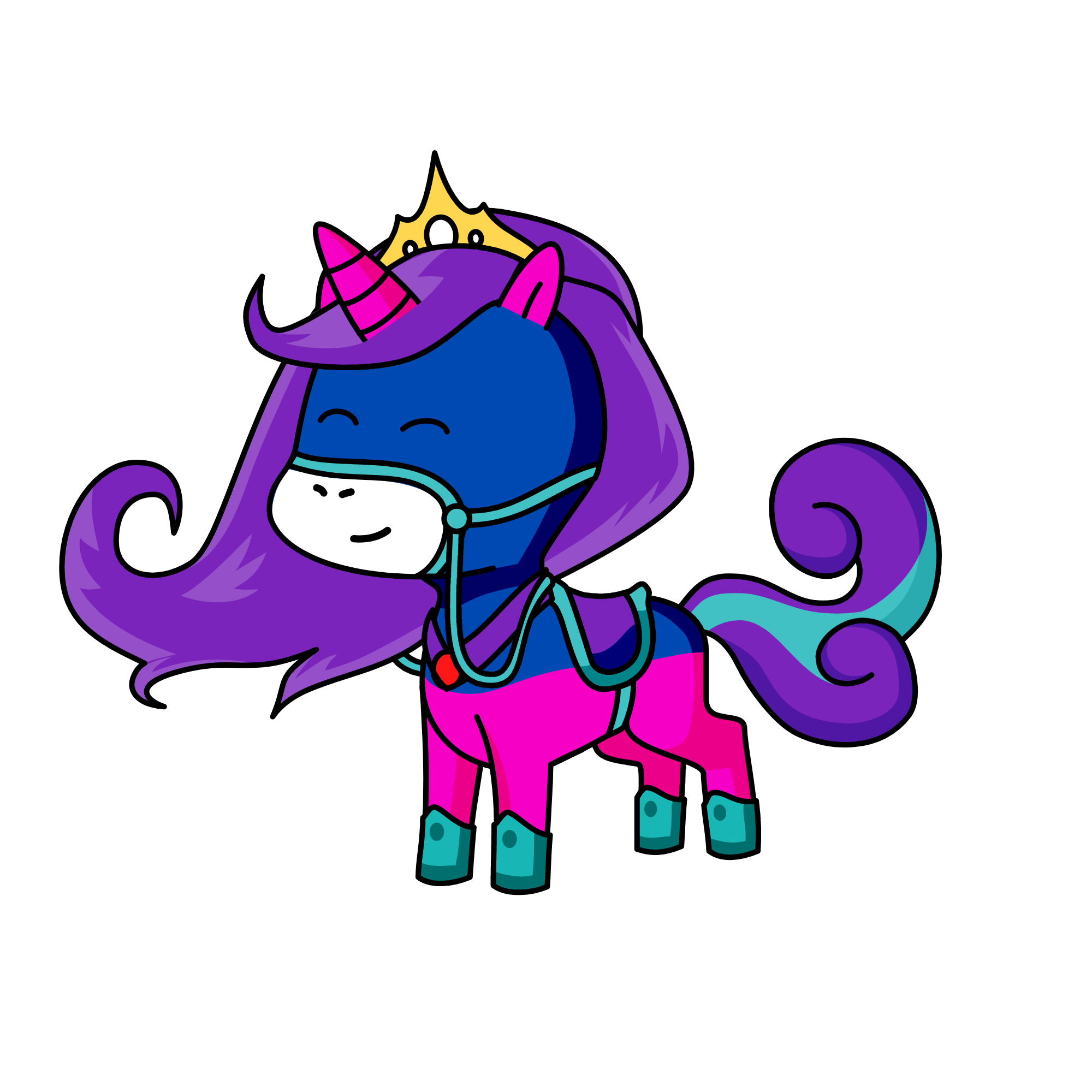 Žaklina, the unicorn