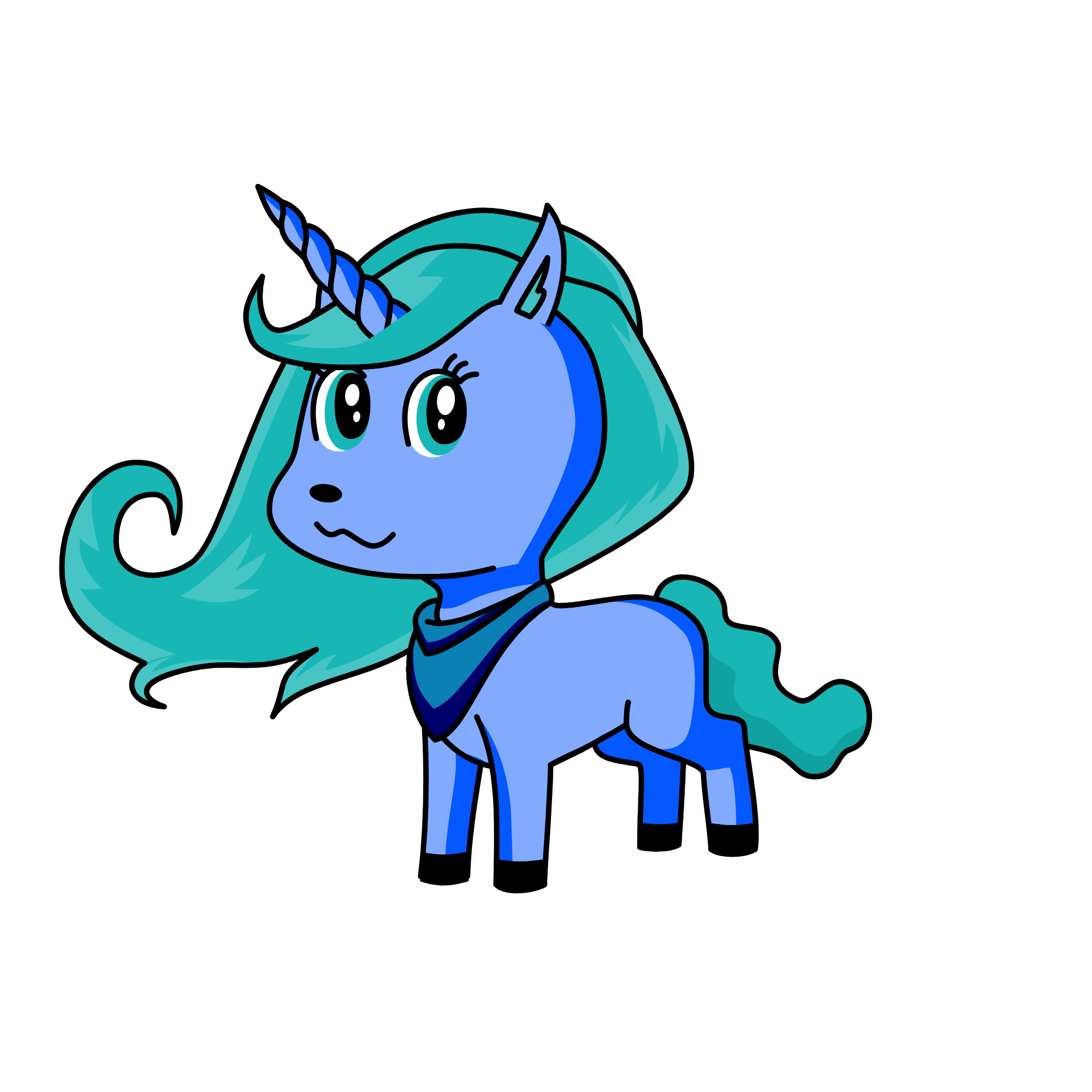 ocean, the unicorn