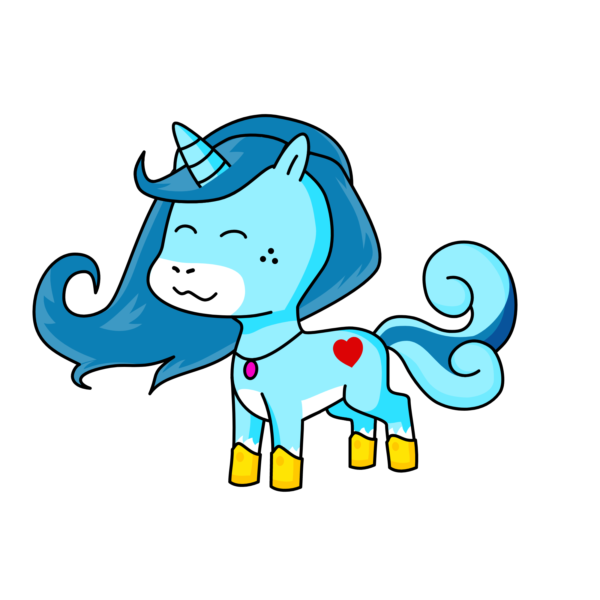 noja, the unicorn