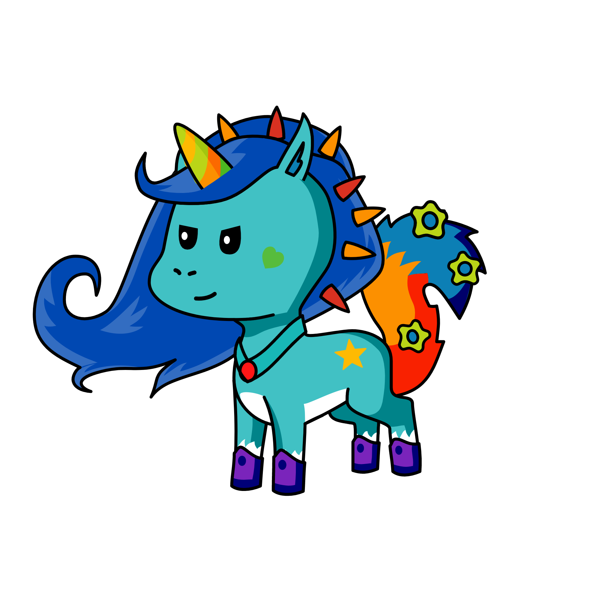 Lisa, the unicorn
