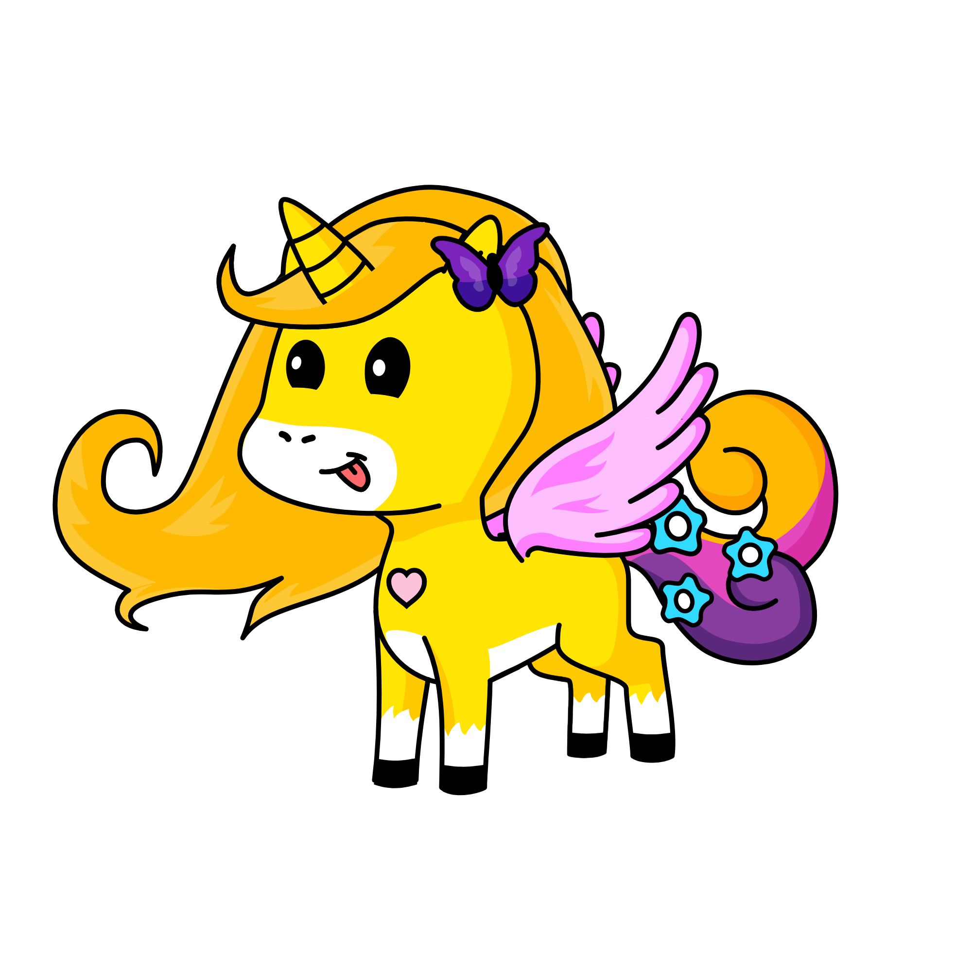 Sunny, the unicorn