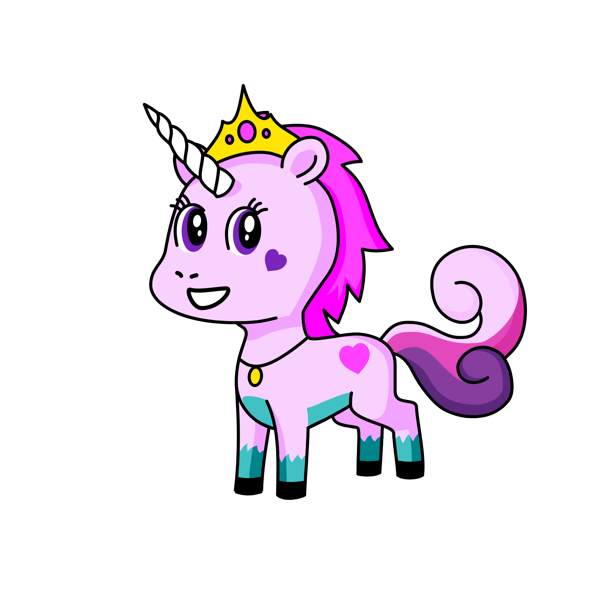 Yuti, the unicorn