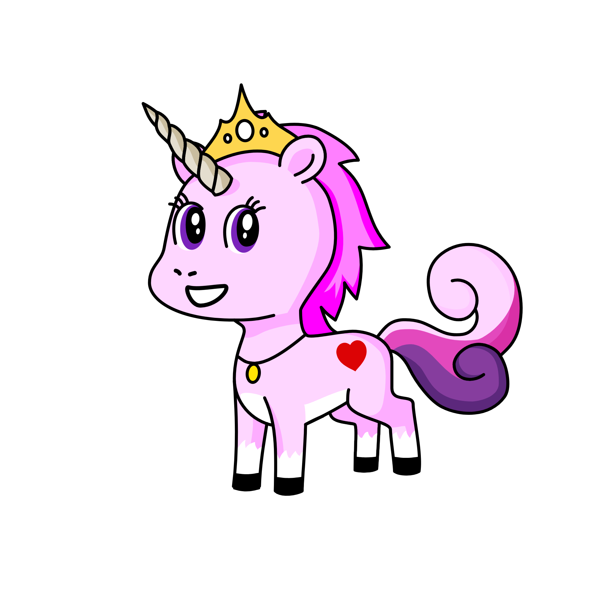 Yuti, the unicorn